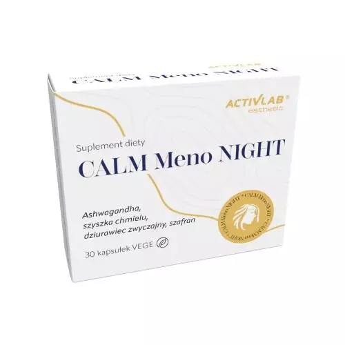 Wsparcie przy menopauzie CALM Meno NIGHT Activlab Esthetic