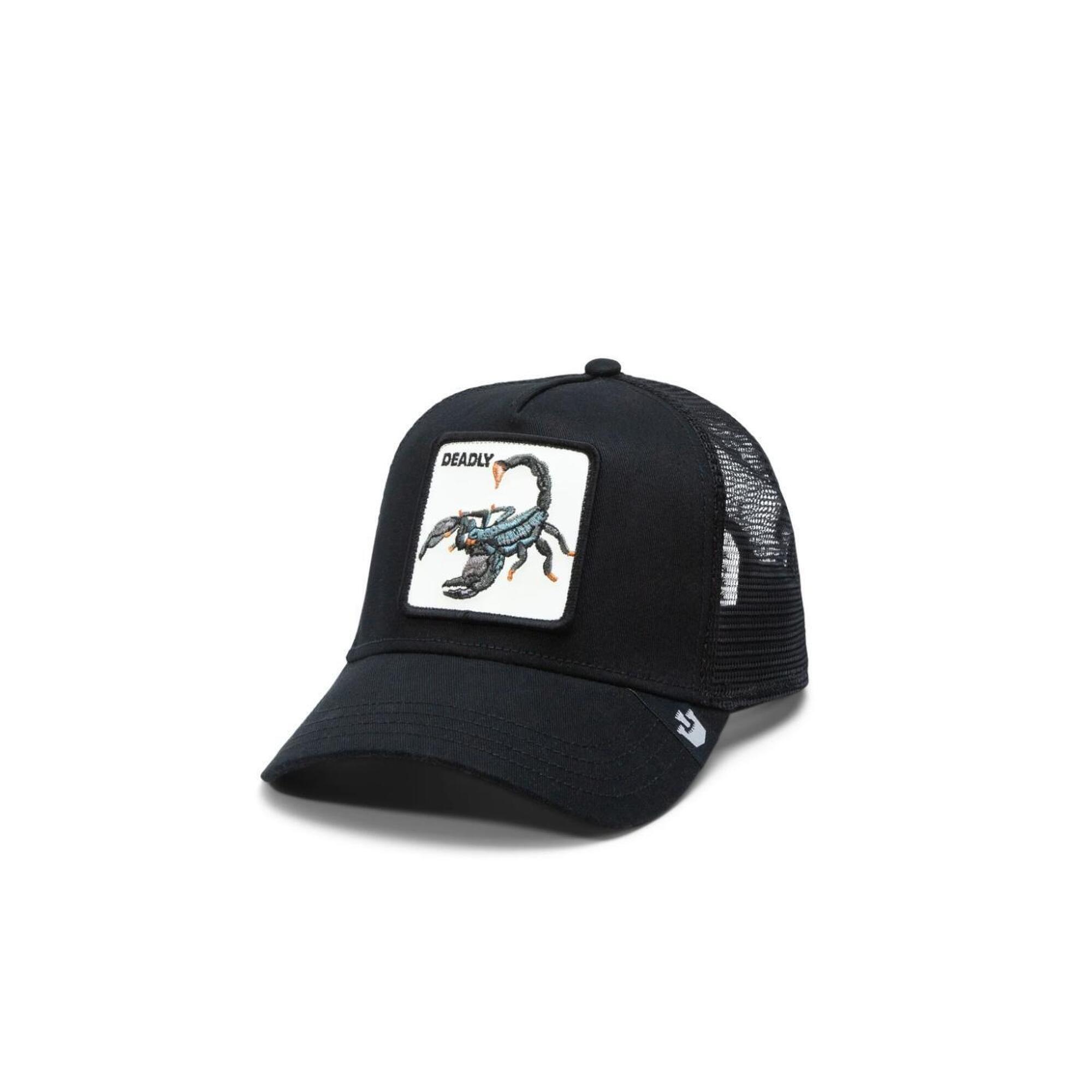 Czapka z daszkiem Goorin Bros. The Deadliest Scorpion Trucker 101-1687-BLK