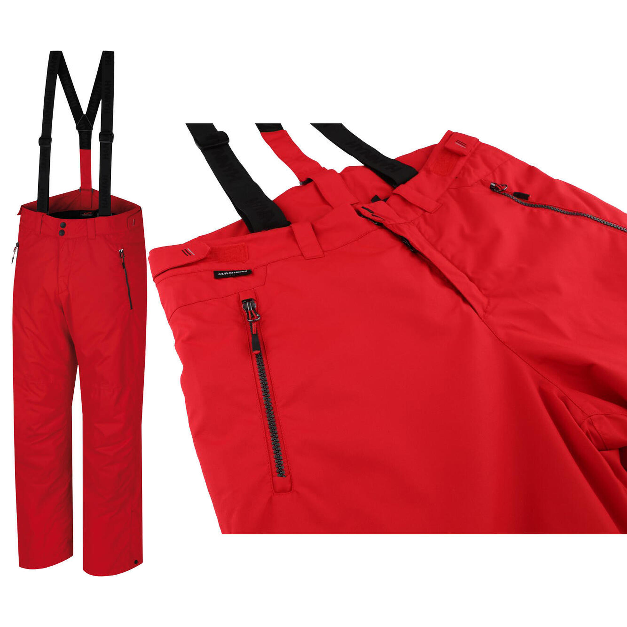 Męskie spodnie narciarskie Hannah Jago Red 6000 mm