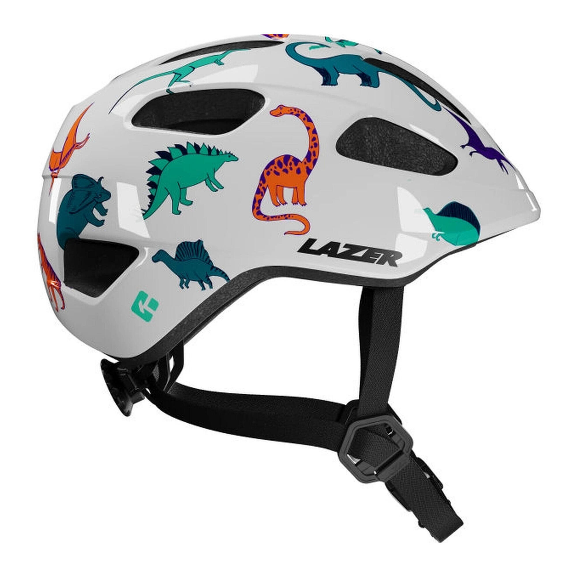 Dziecięcy kask rowerowy Pnut 2.0 KinetiCore, Dinozaury