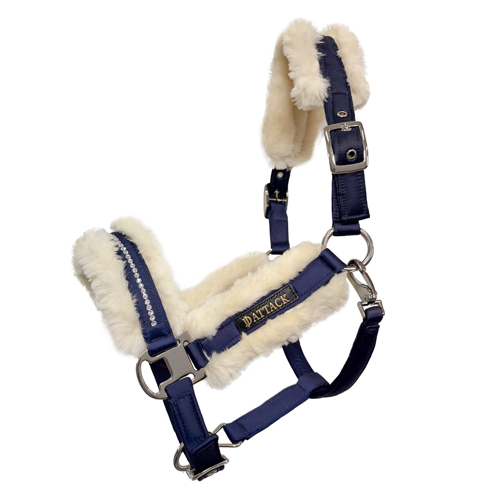 Kantar dla konia z futerkiem Azura JD ATTACK