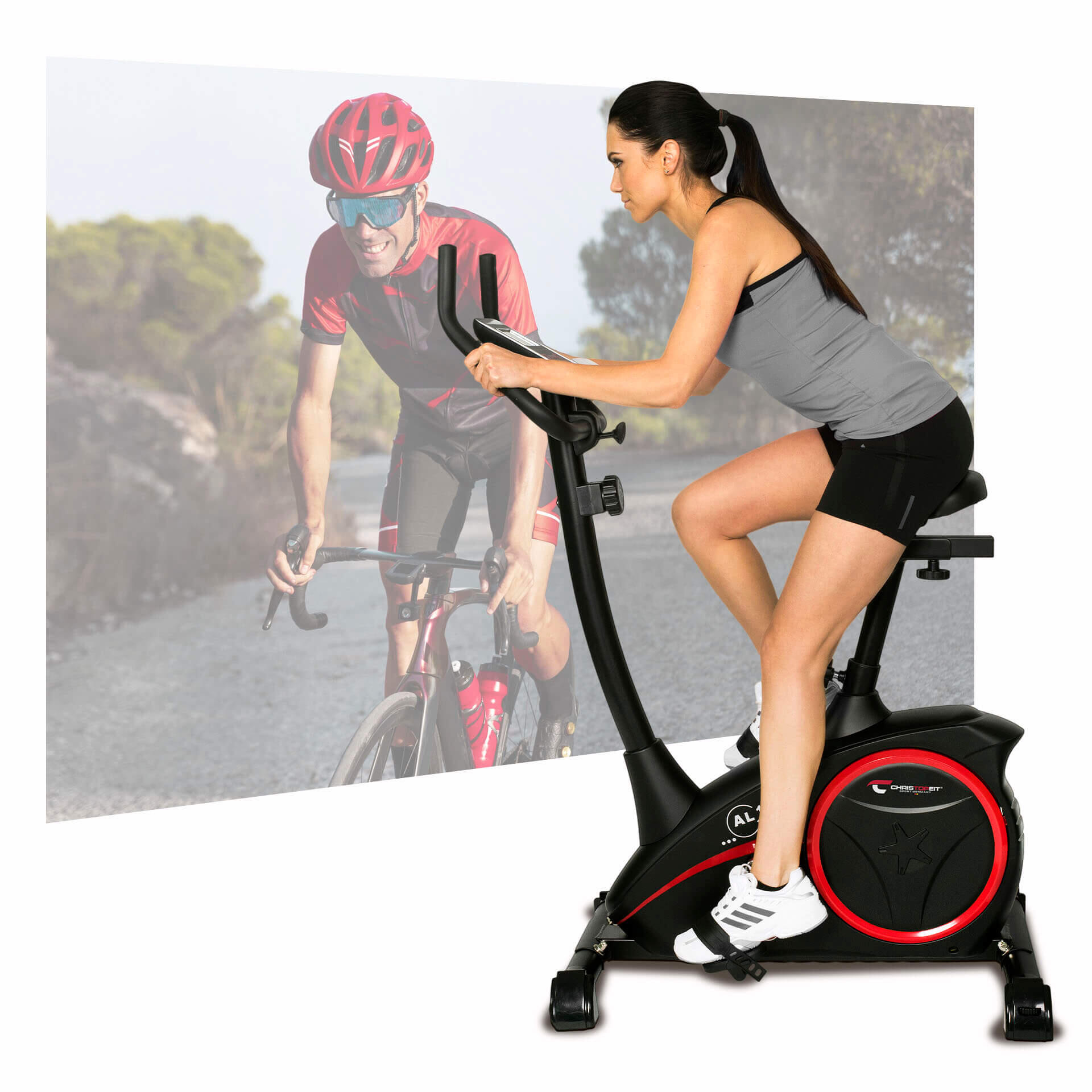 Rower domowy Christopeit AL1 magnetyczny czarny