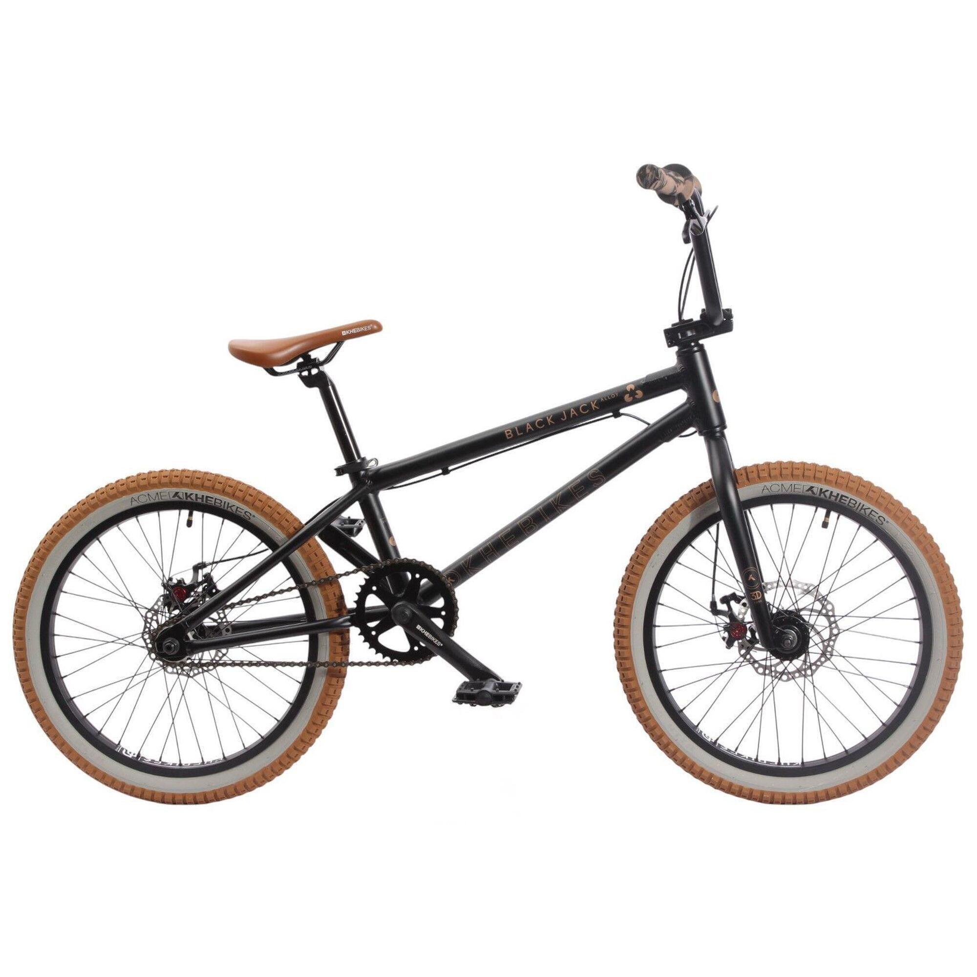 Rower BMX alu BLACK JACK DISC AL czarny 20 cali 10 kg