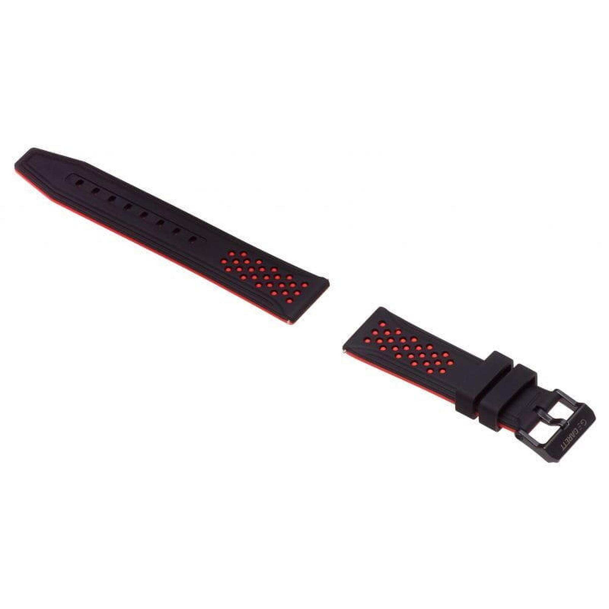 Pasek Silikonowy Czarno-Czerwony do Garett Sport 4 - Wygoda i Styl - Garett