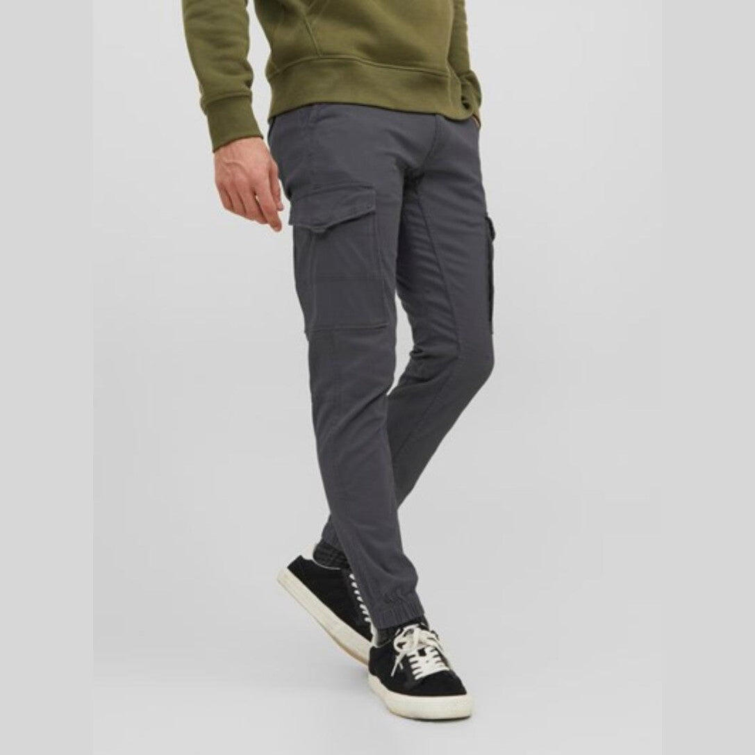 Spodnie Jack & Jones Paul Flake Cargo asfaltowe