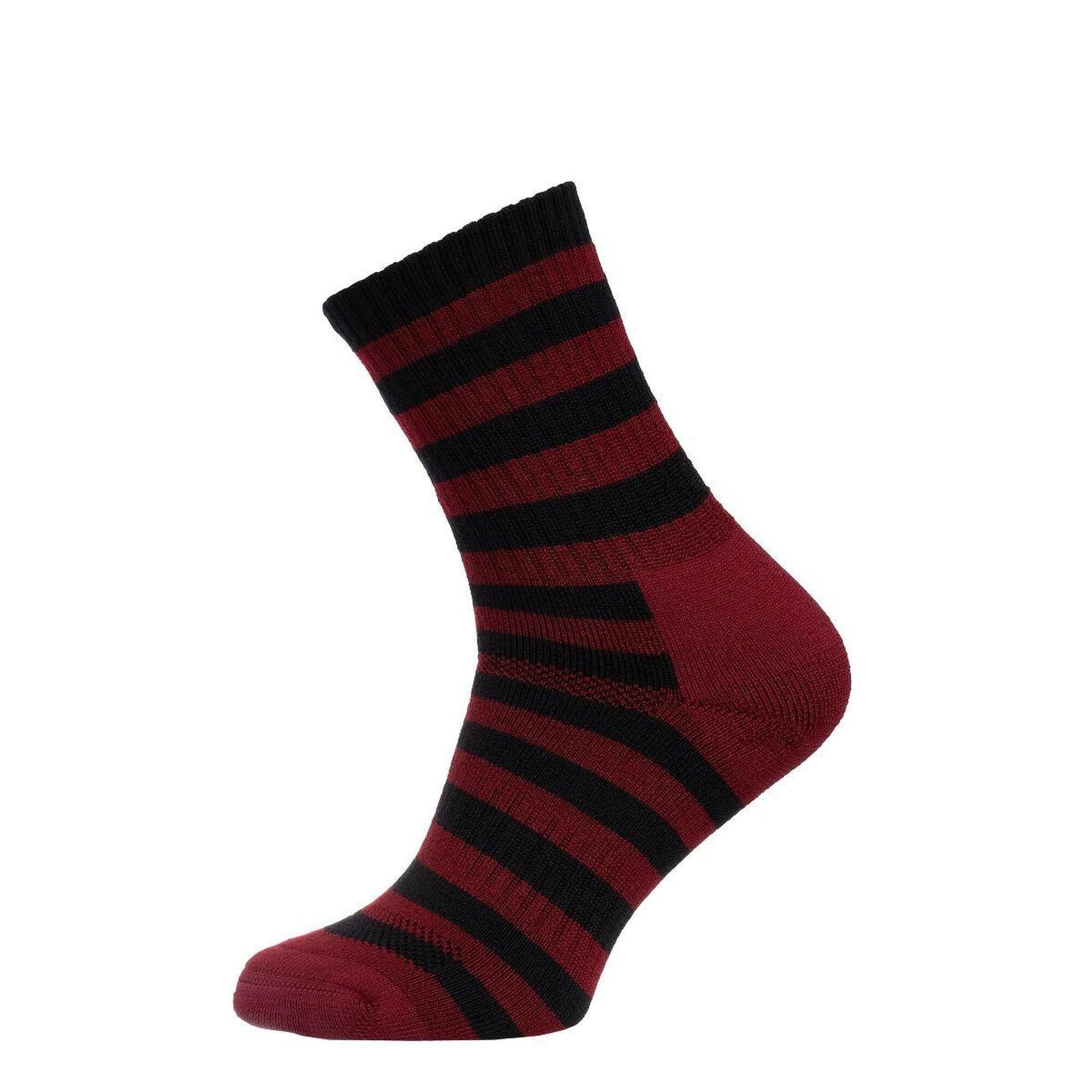 Skarpety Trekkingowe Na Giean Heavy Weight Crew Bordeaux