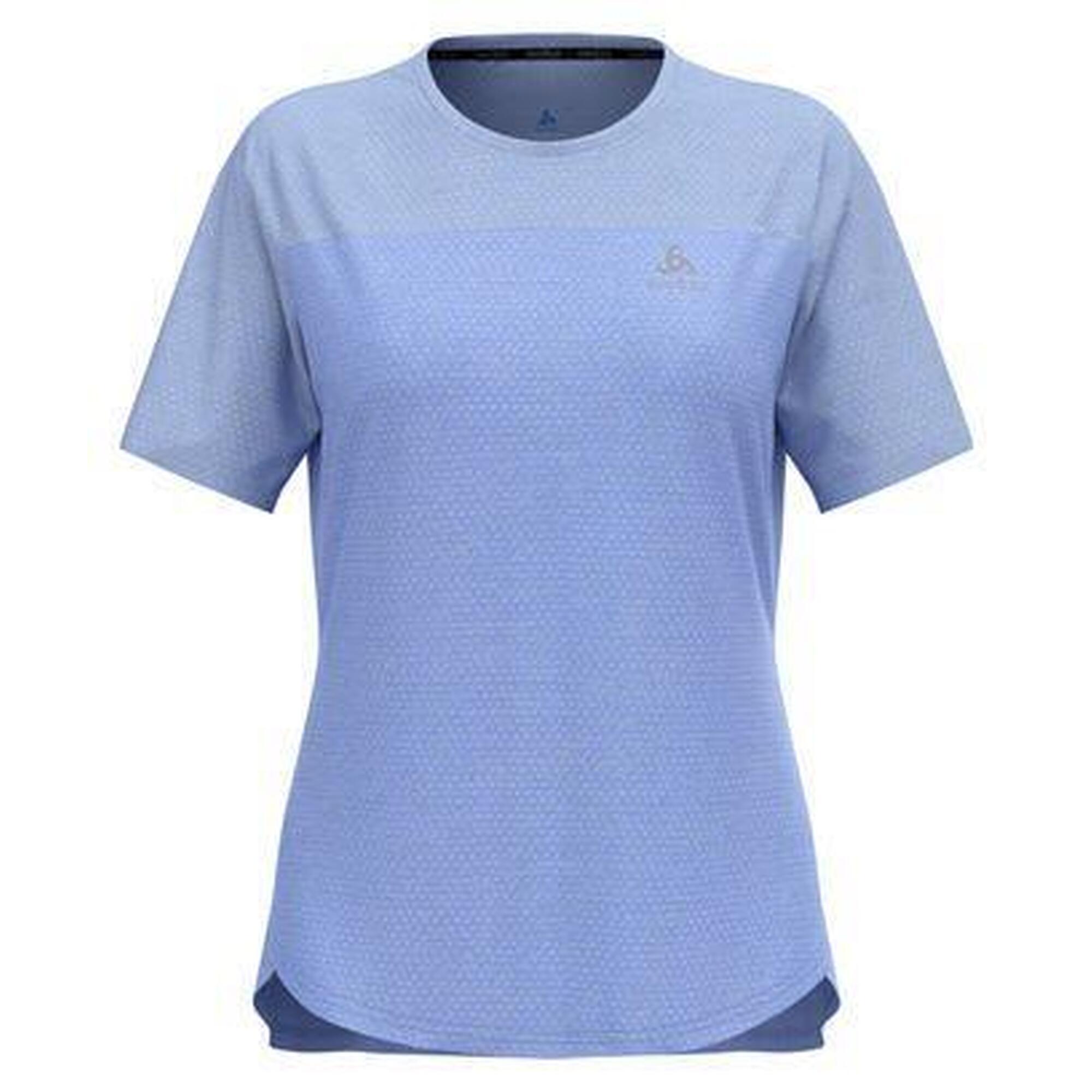 Koszulka z krótkim rękawem rowerowa damska ODLO X-Alp Linencool