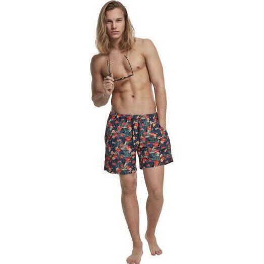 Kąpielówki wzorzyste duże rozmiary Urban Classic basic