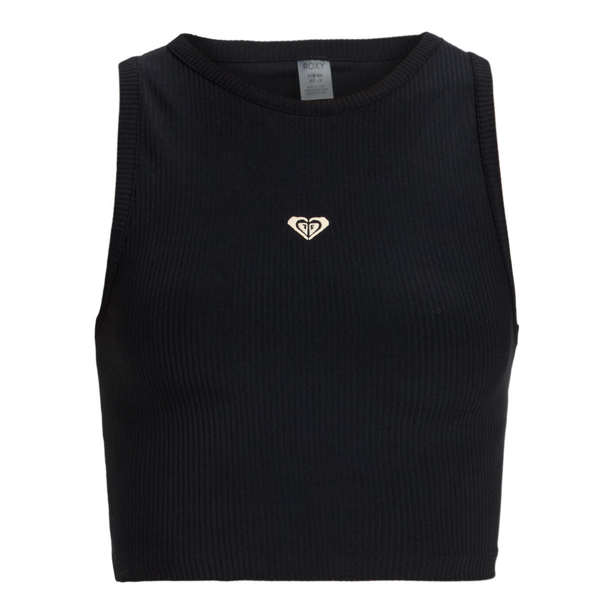 Top typu tank dla Kobiety RISE & VIBE Czarny