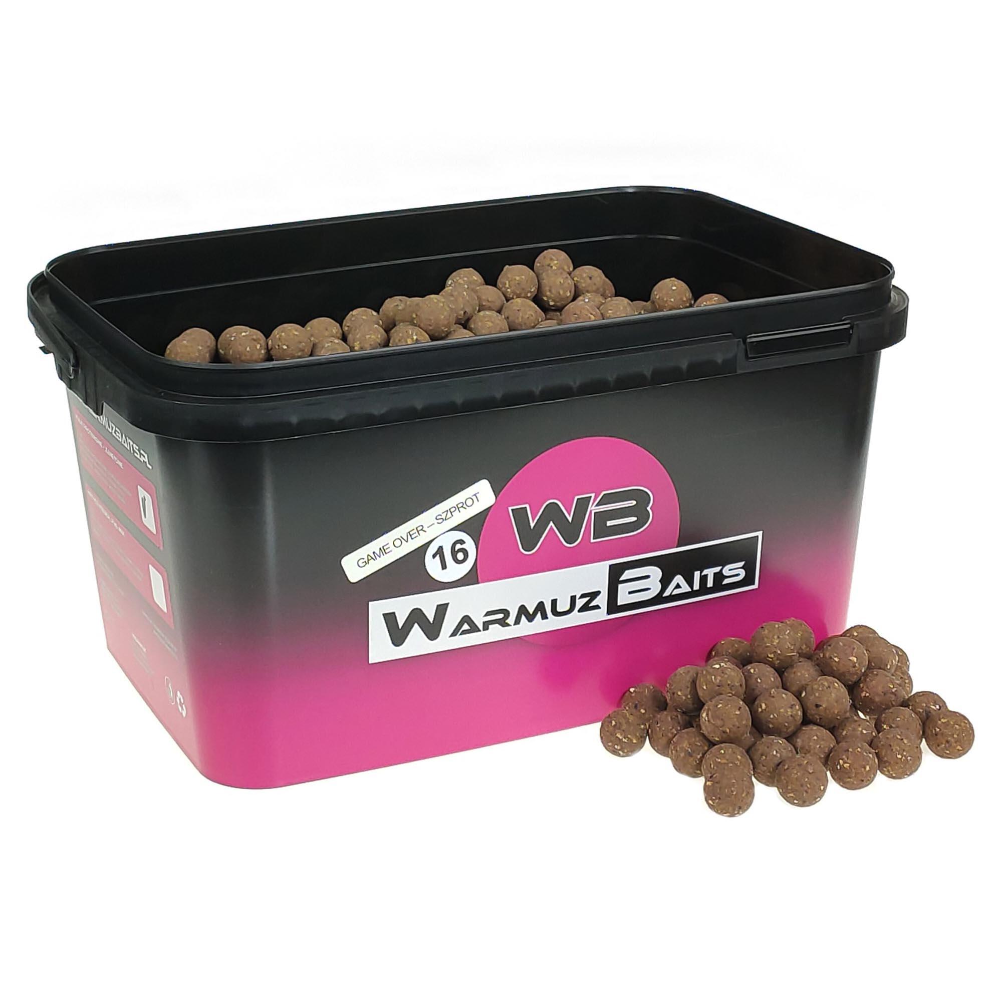 Kulki Zanętowe Warmuz Baits Game Over Szprot 3Kg - 16Mm