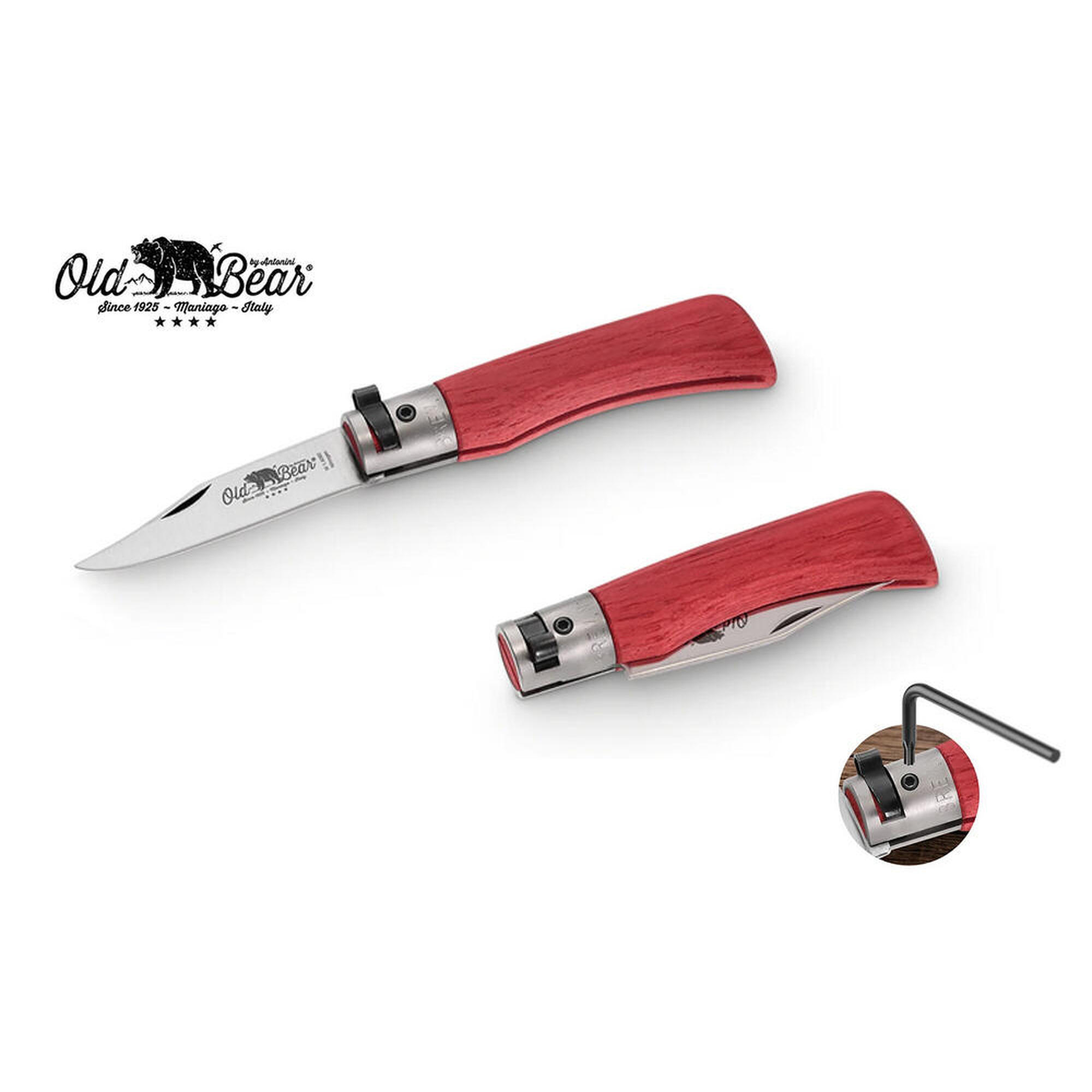 Nóż składany włoski Antonini Satin Stainless XS