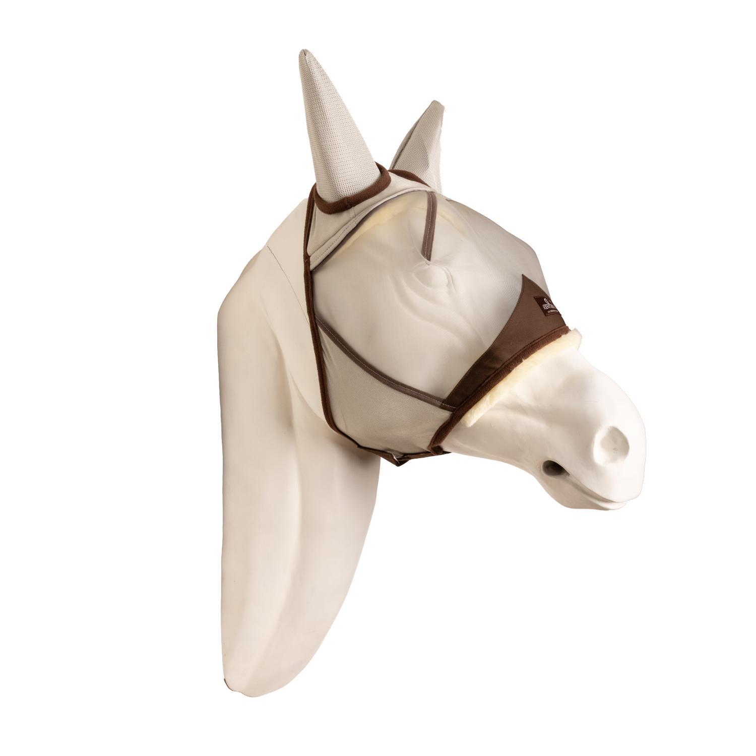 Przyjazna dla skóry maska przeciw muchom z uszami dla koni Kentucky