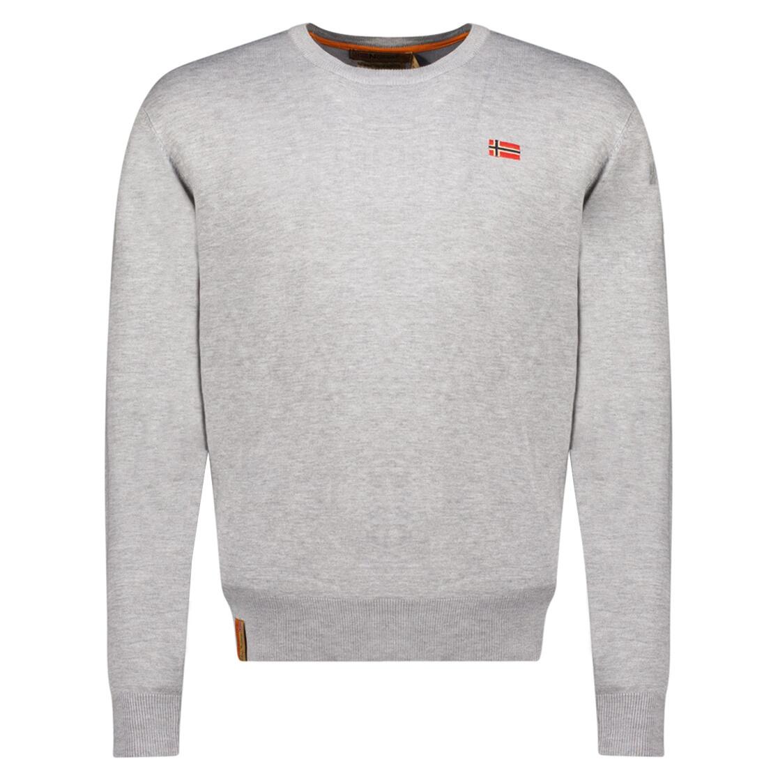 Longsleeve Geographical Norway FERASMO LIGHT GREY DB MEN 246 jasnoszary męska