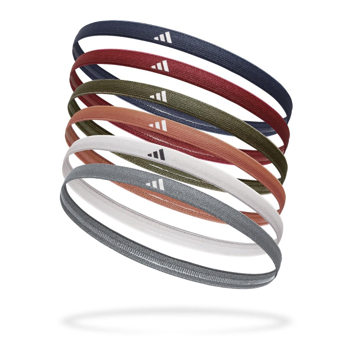 Adidas - Opaska do włosów (w zestawie 6 sztuk)