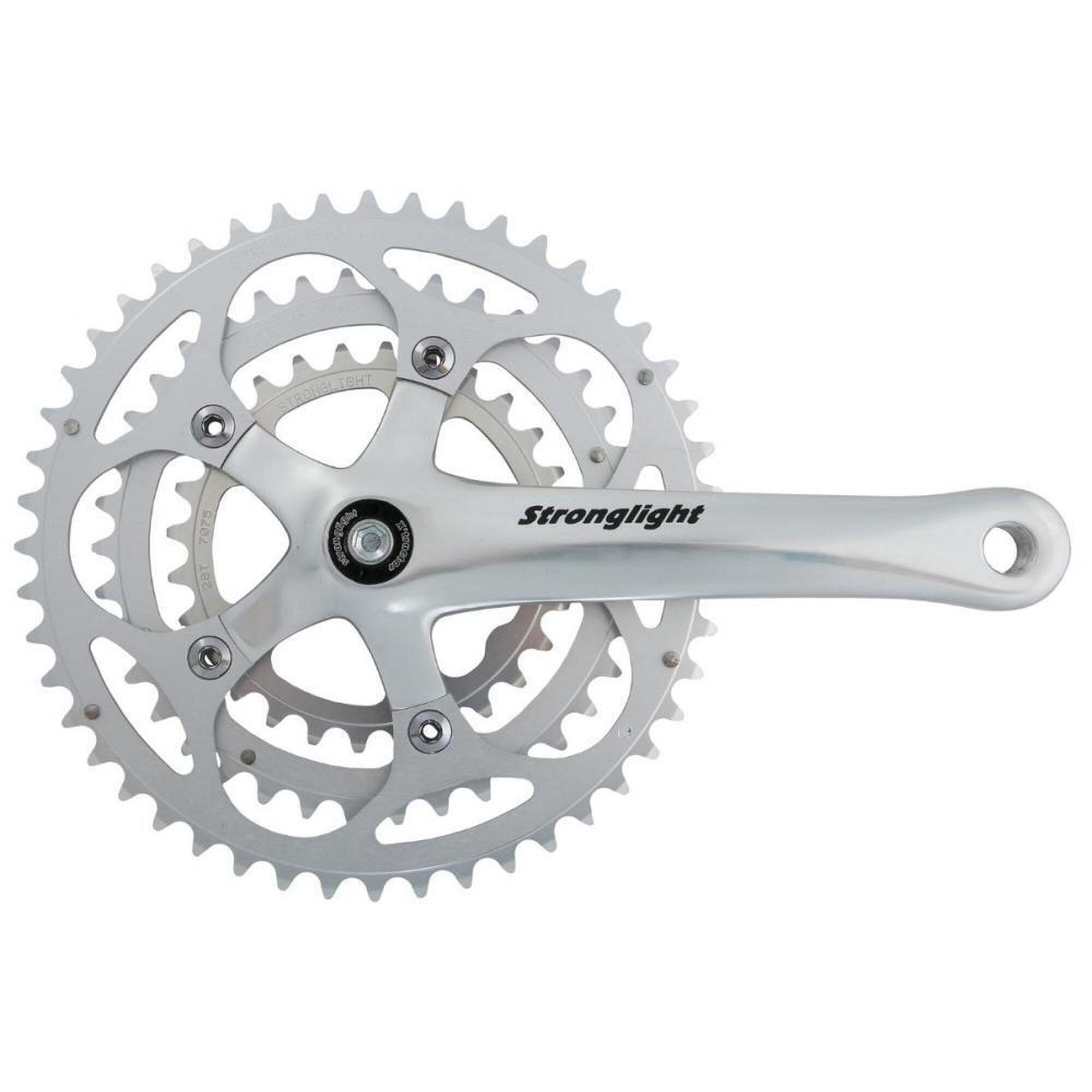 Zestaw korb Stronglight Impact 3sp 48/38/28 170mm - Wydajność i Styl