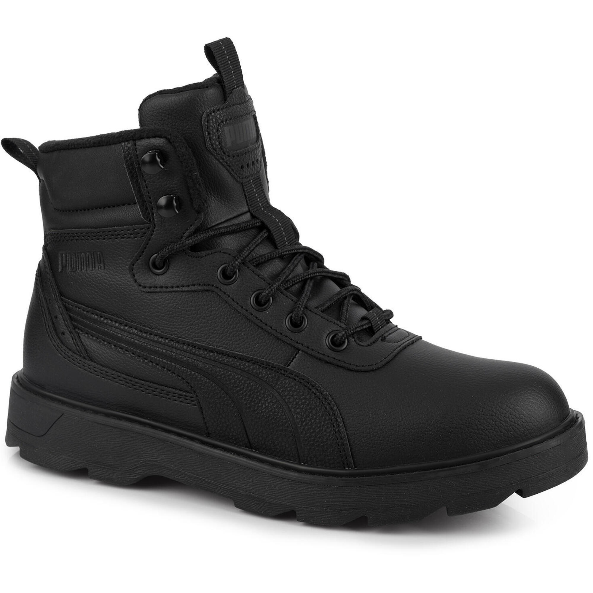 Buty sportowe trapery wysokie ocieplane czarne PUMA DESIERTO