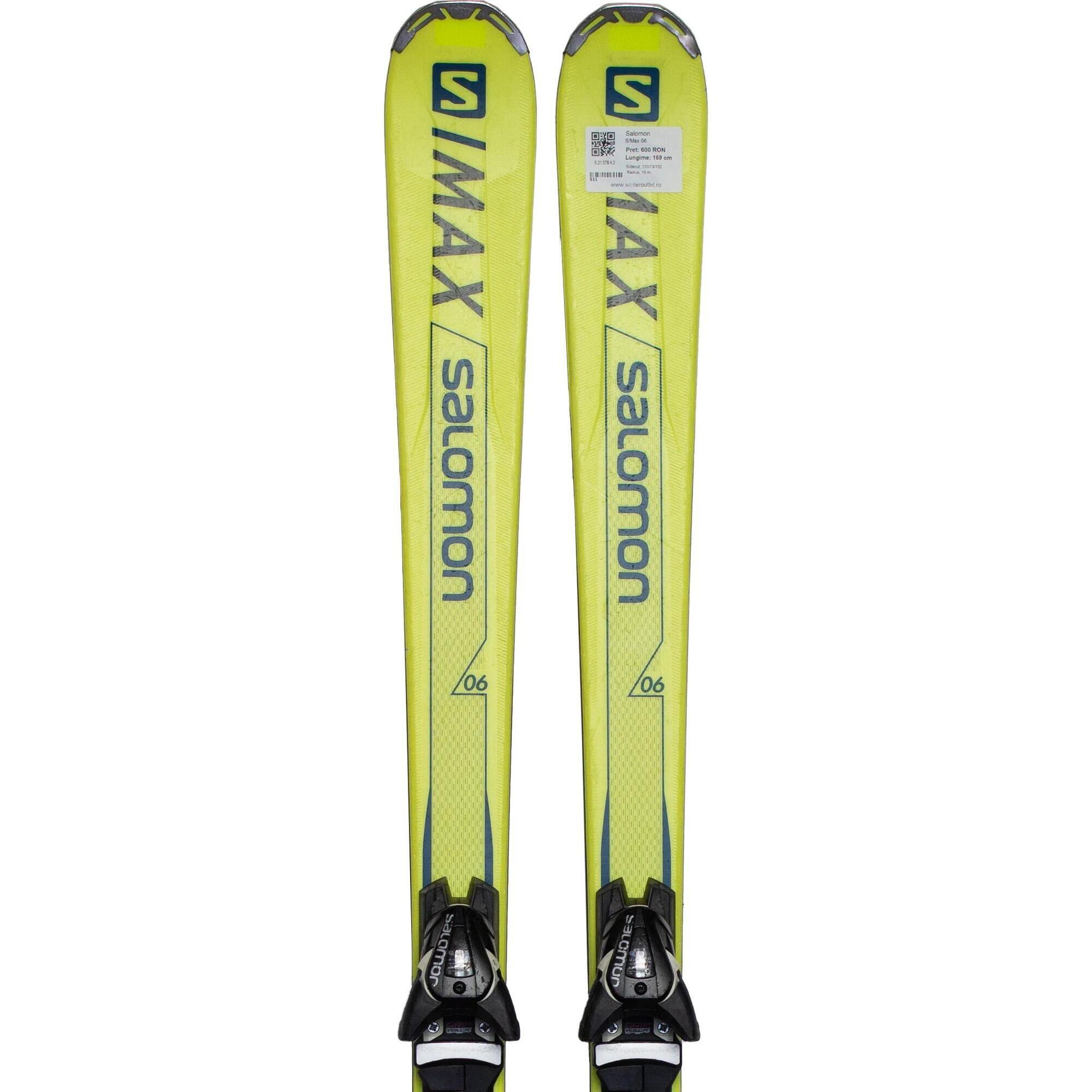 Second Life- Narty SALOMON S/Max 06, 162 cm- Stan dobry