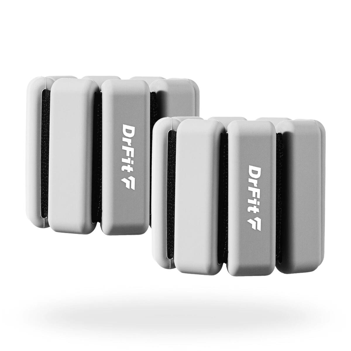 Silikonowe obciążniki do ćwiczeń i fitness na kostki i nadgarstki DrFit