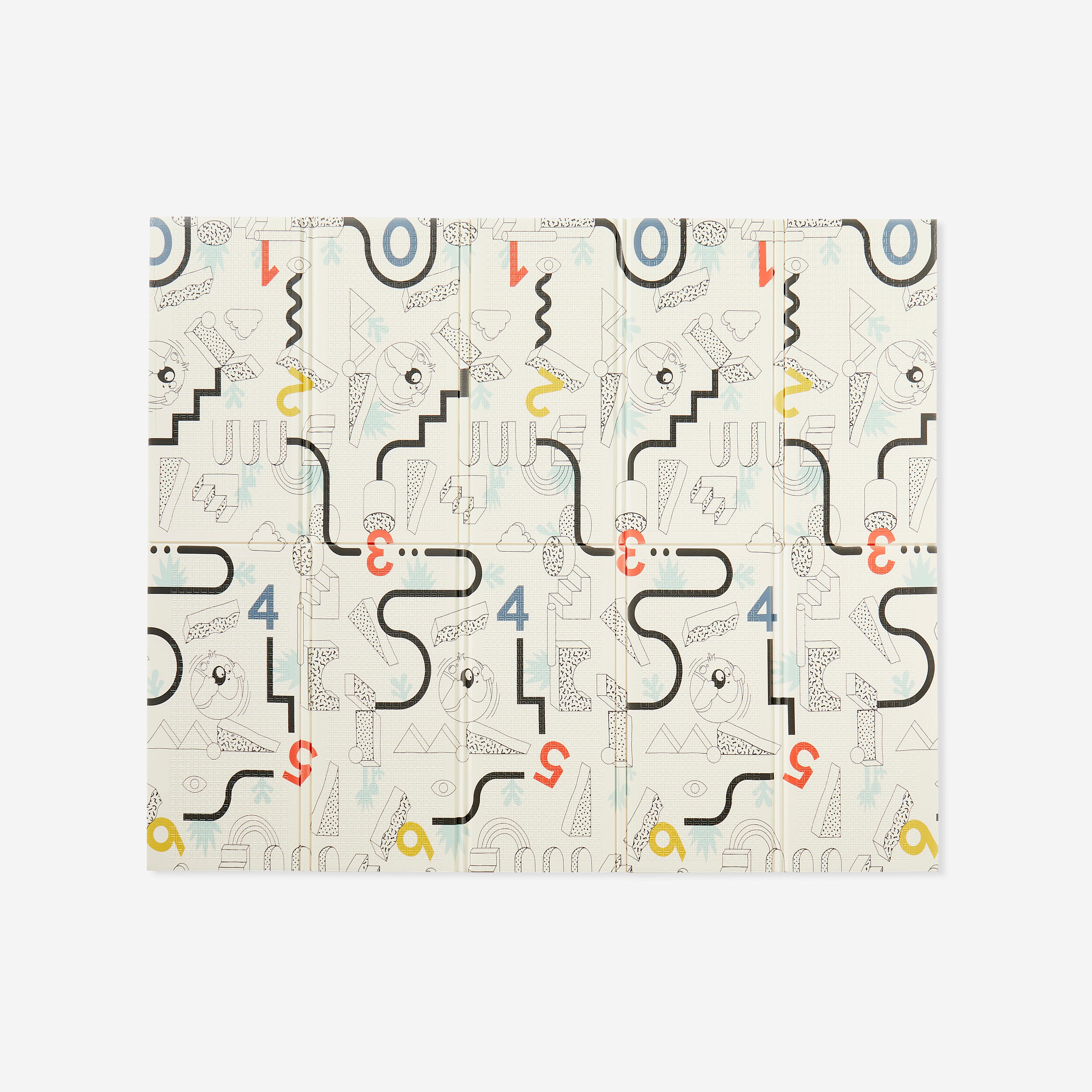 Mata aktywizująca dla dzieci Domyos Baby Gym dwustronna