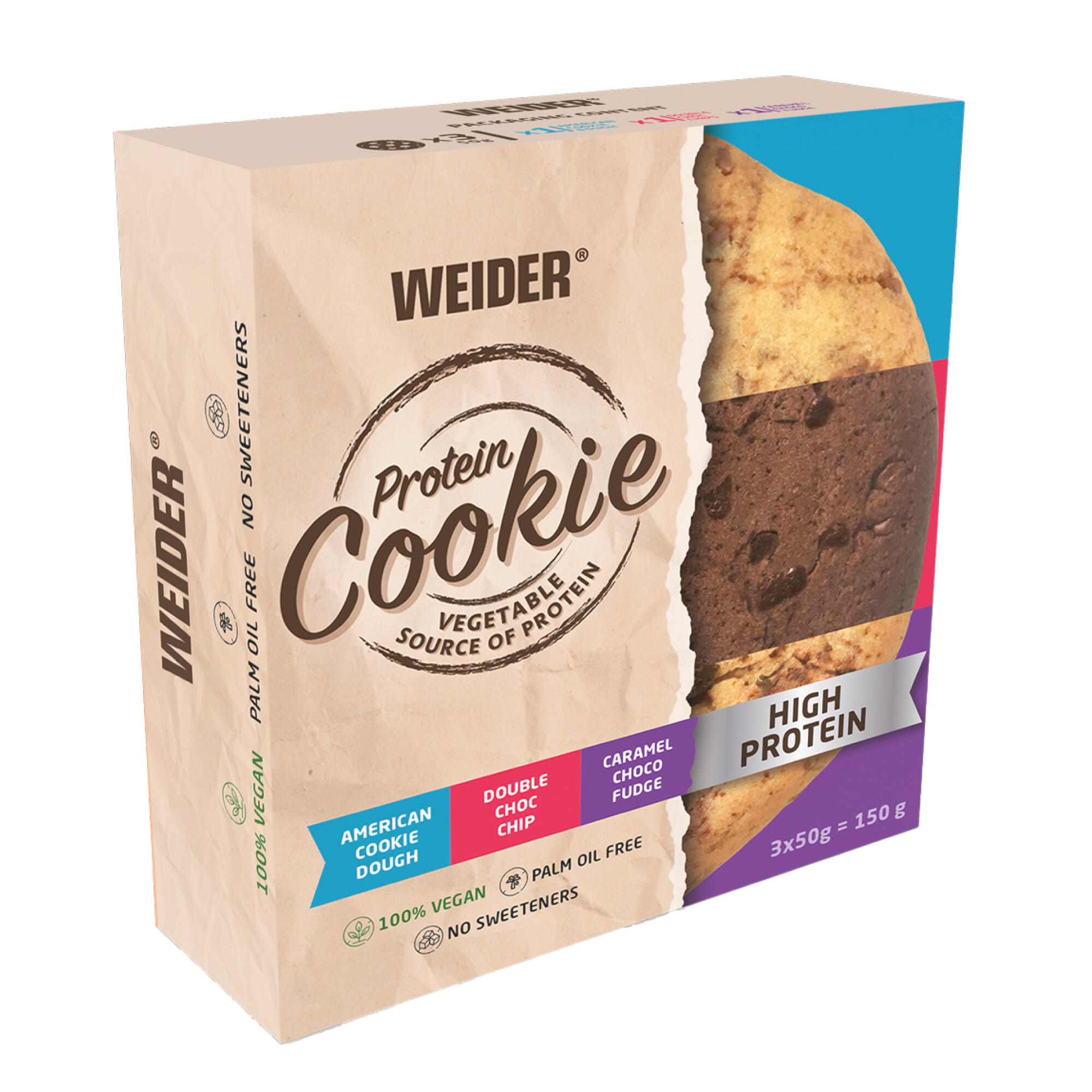 Weider Cookie Mix 3 x 50 g