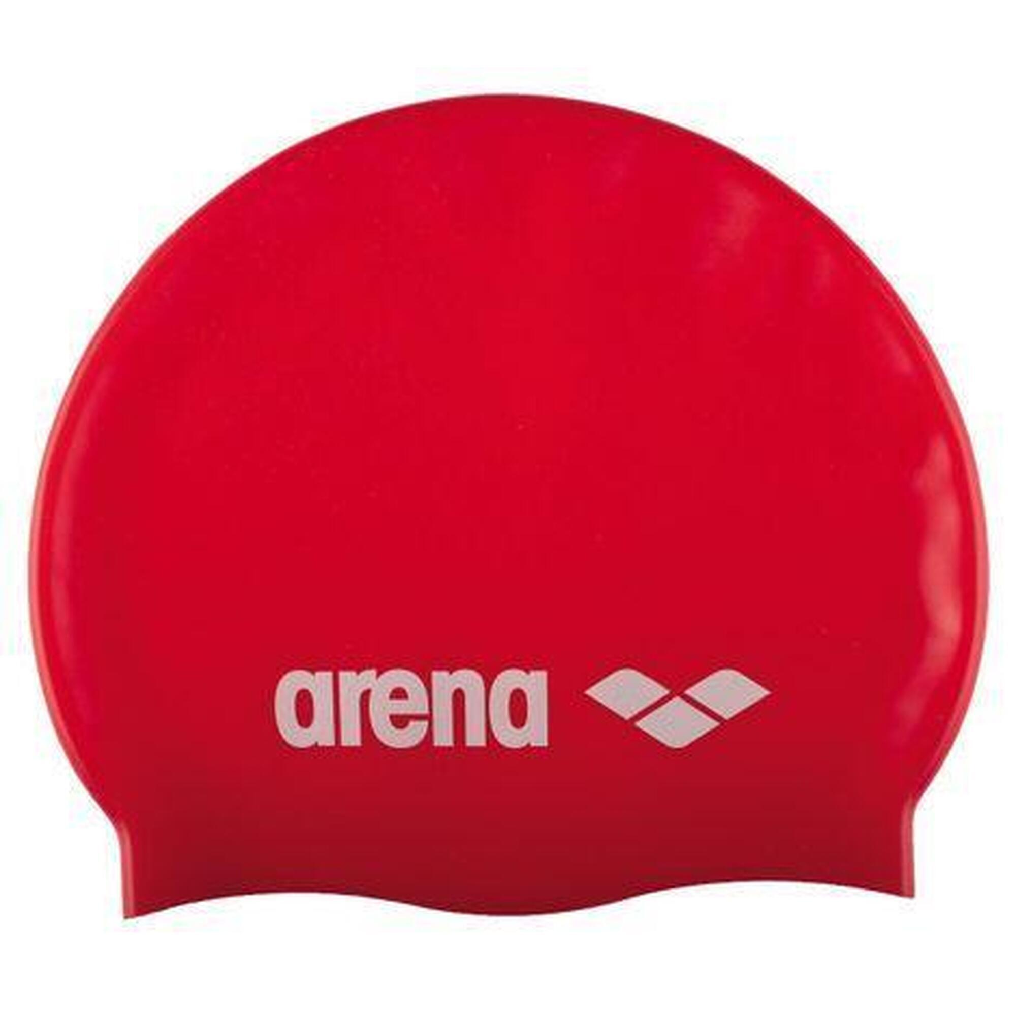 Arena Badmuts Classic Silicone Rood