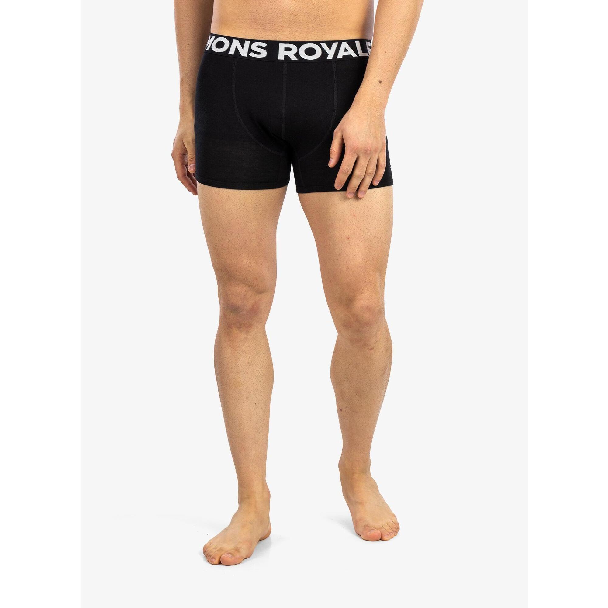 Bokserki termoaktywne męskie Mons Royale Hold 'em Shorty Boxer