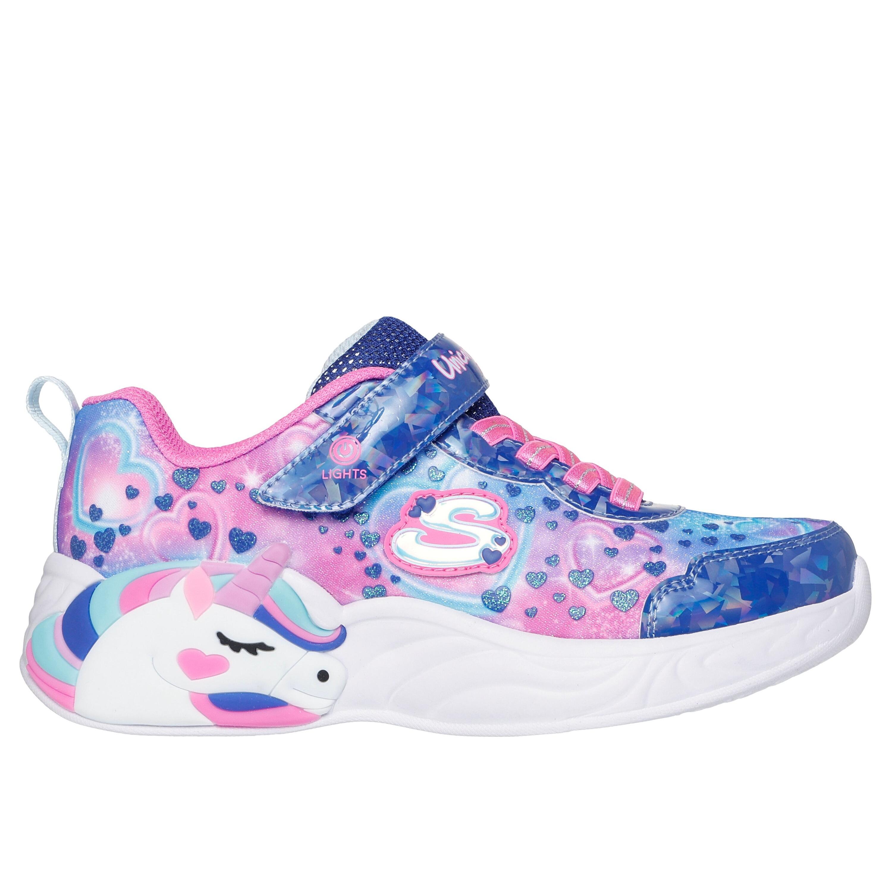 Sneakersy dziewczęce Skechers Unicorn Dreams Heart Sparkles