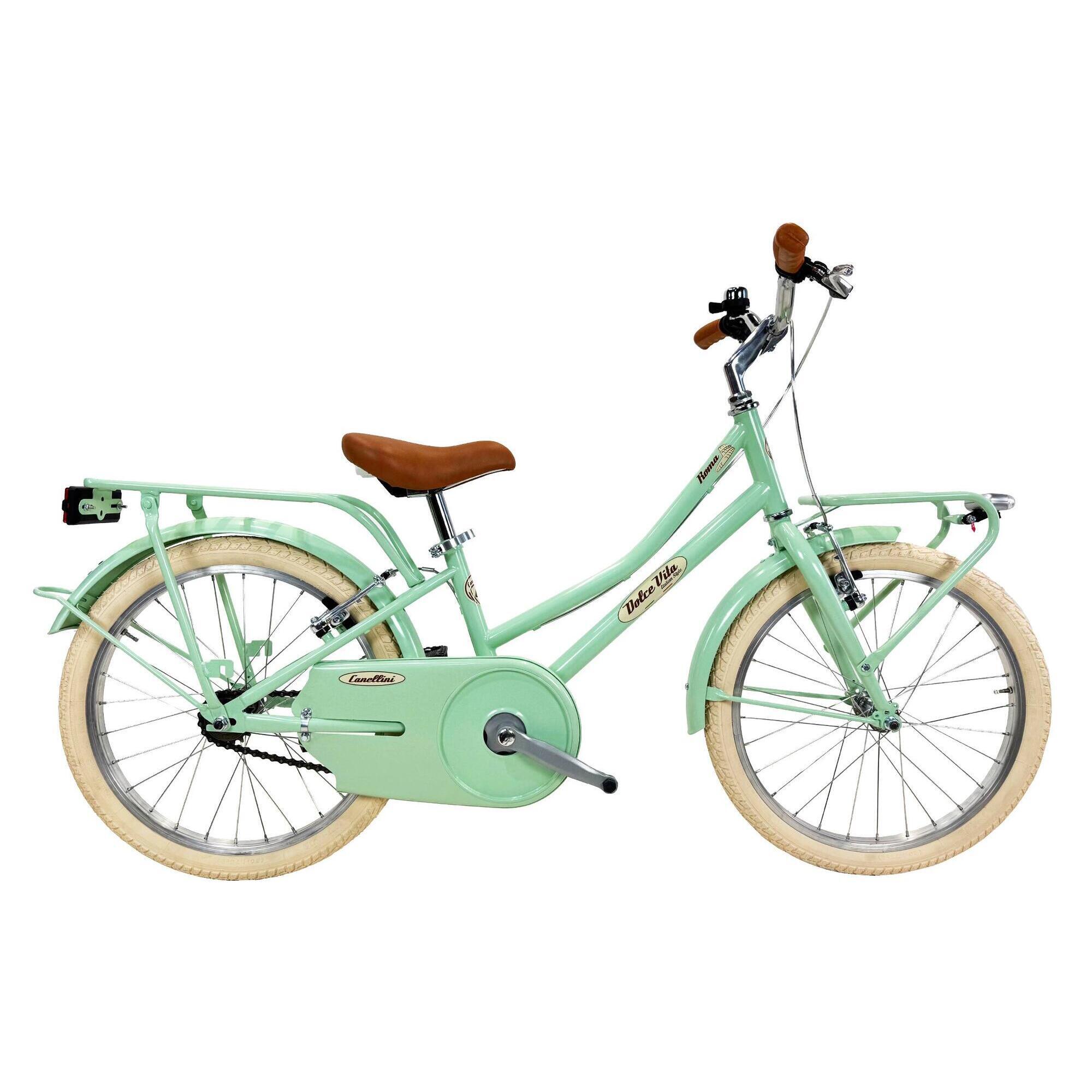 Rower Dziecięcy Dolce Vita by Canellini ROMA 20" 1B - Jasnozielony