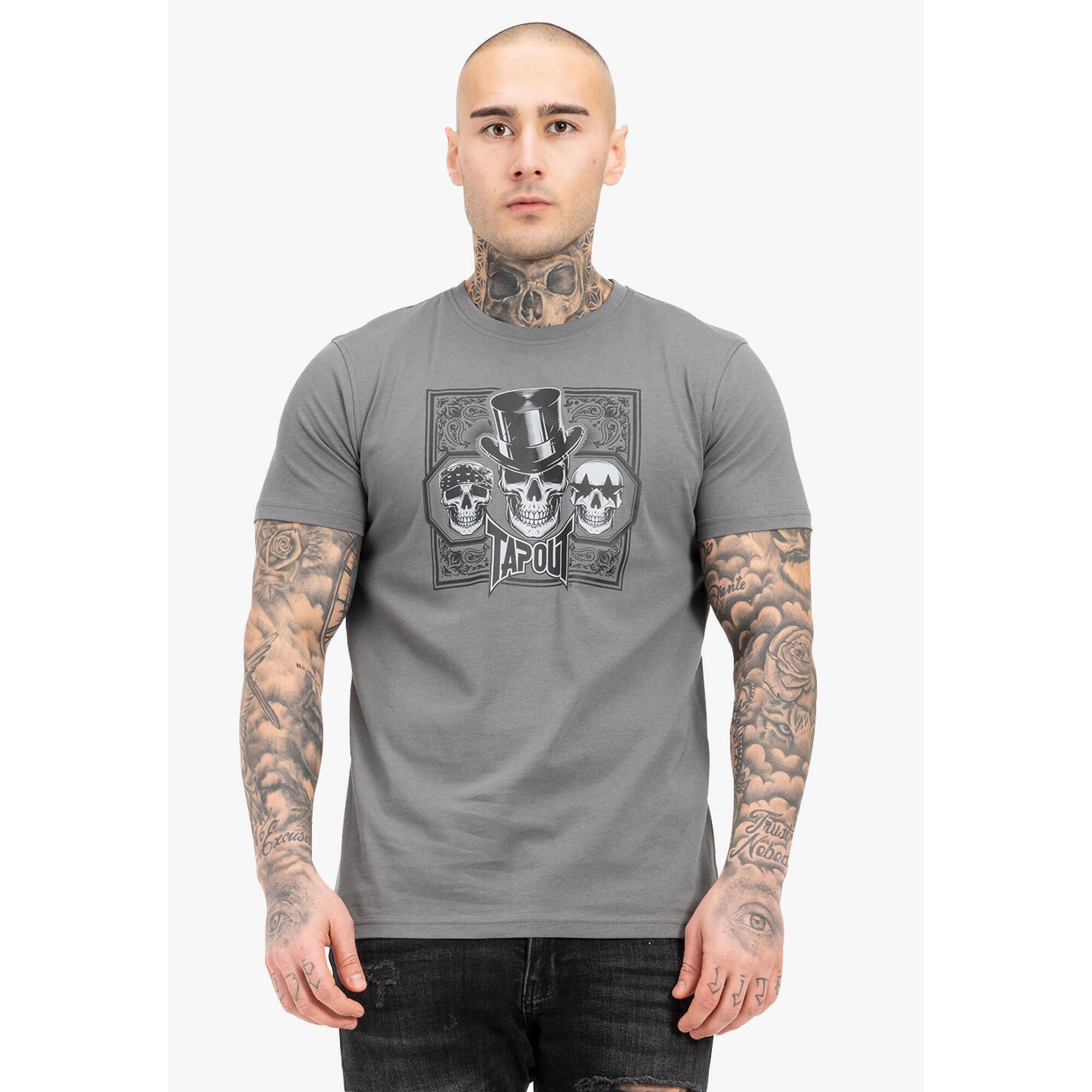 T-shirt regularny Tapout Skull