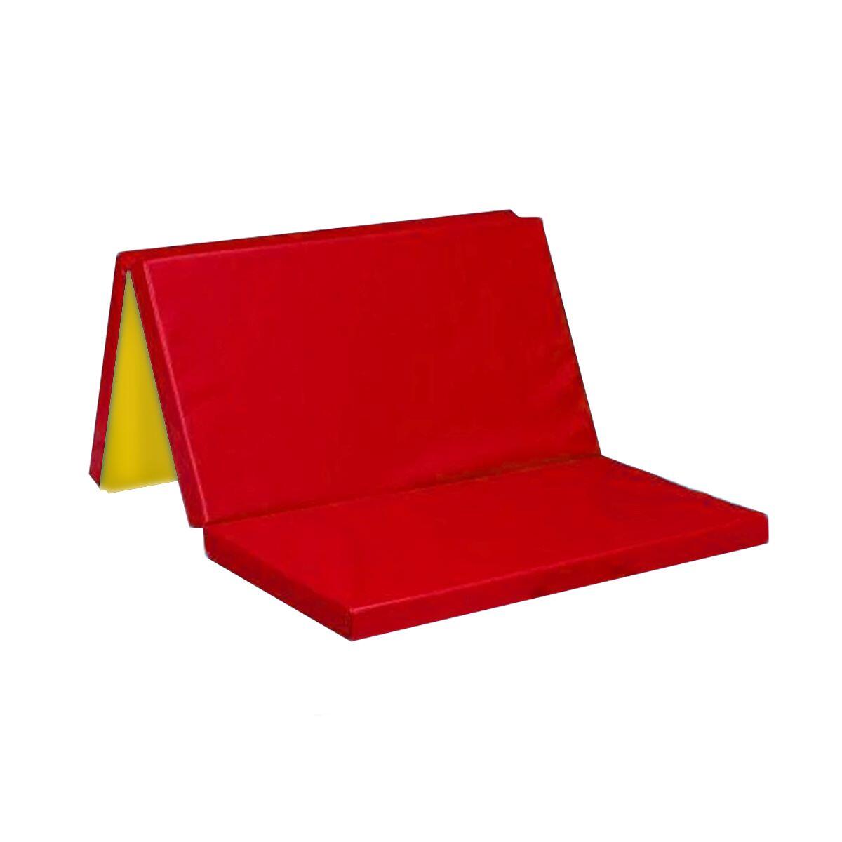 materac gimnastyczny 150х100х5 cm trzyczęściowy