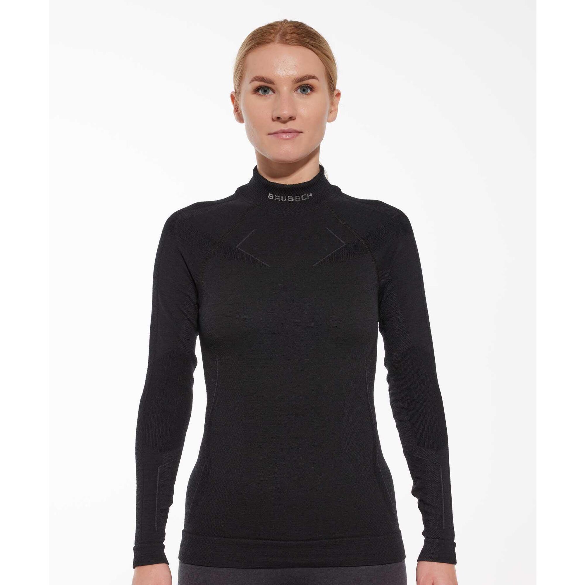 Bluza damska wełniana Brubeck EXTREME MERINO