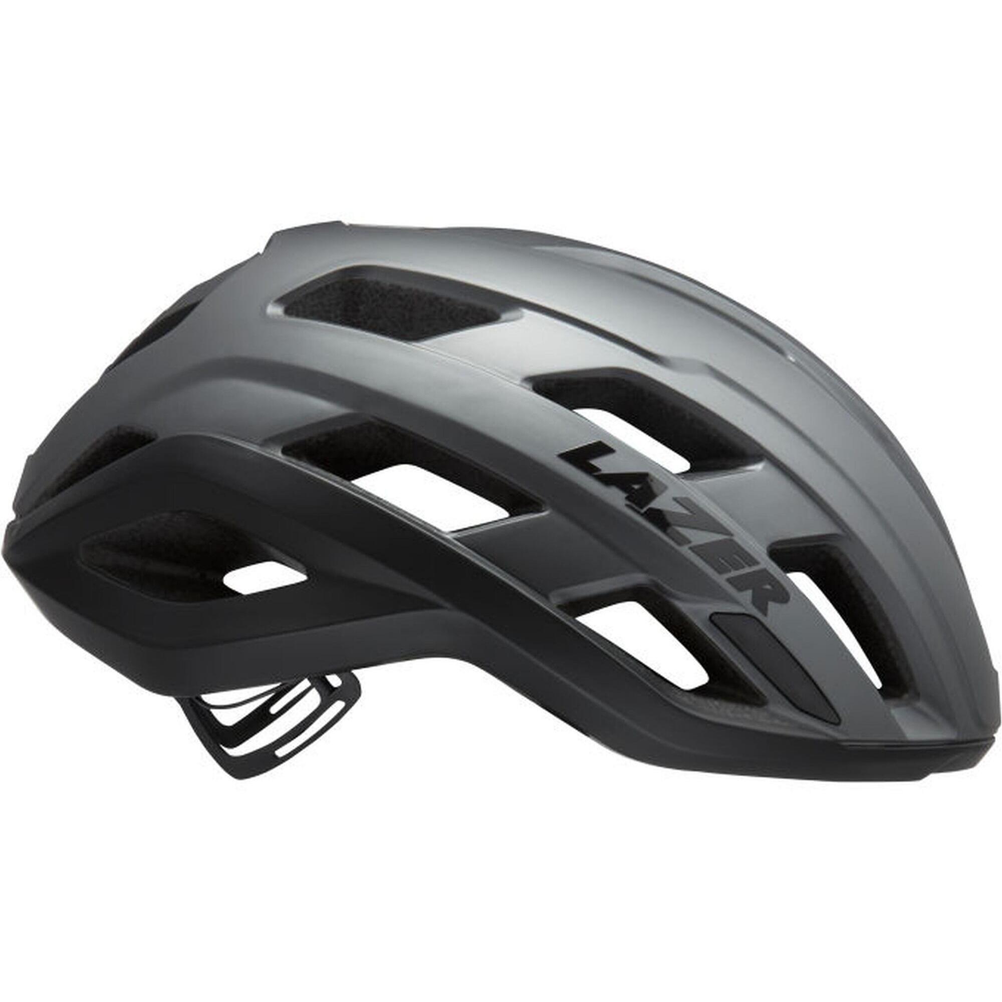 Kask rowerowy szosowy/gravel Strada KinetiCore, matowy tytan