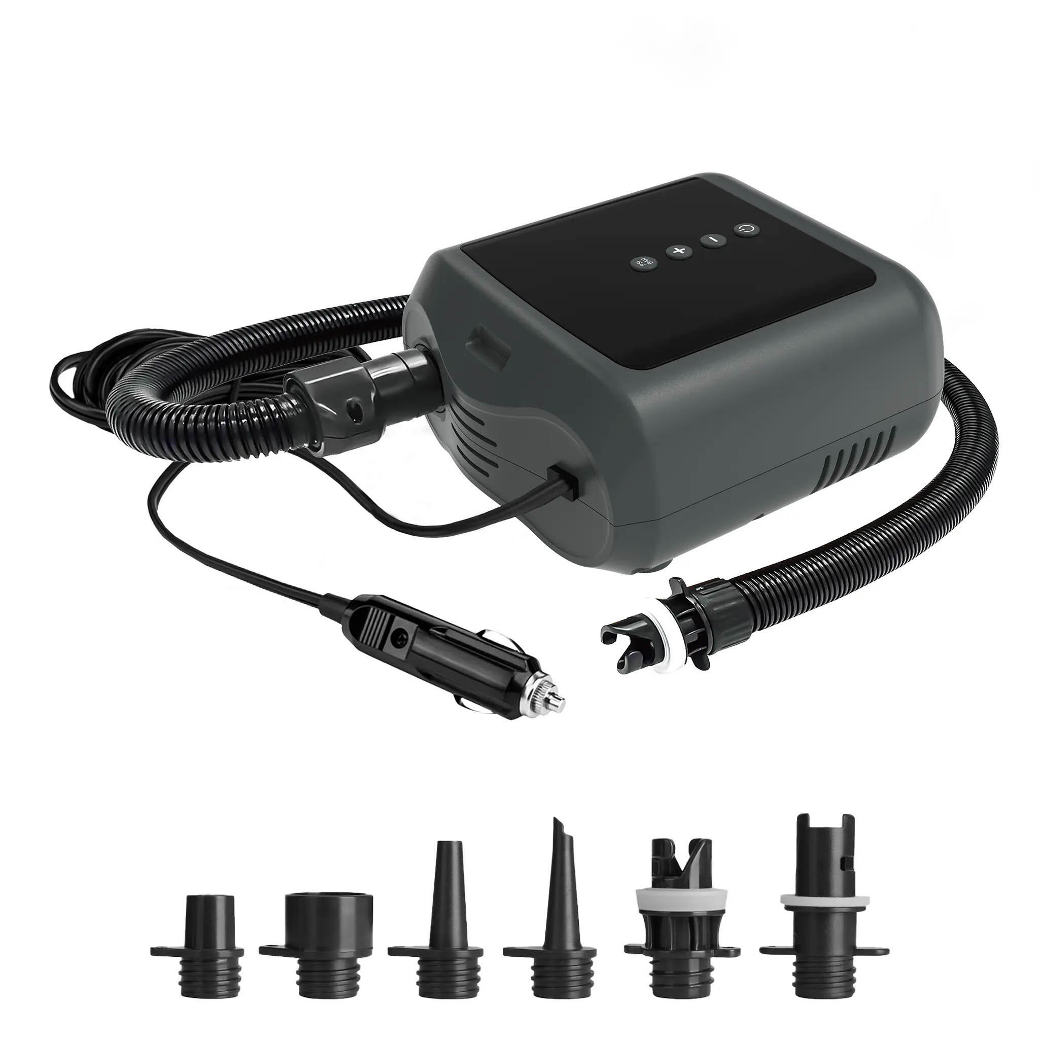 Pompka Elektryczna SUP PBG 6 12V LCD 16PSI do Deski Kajaka Materaca Auto