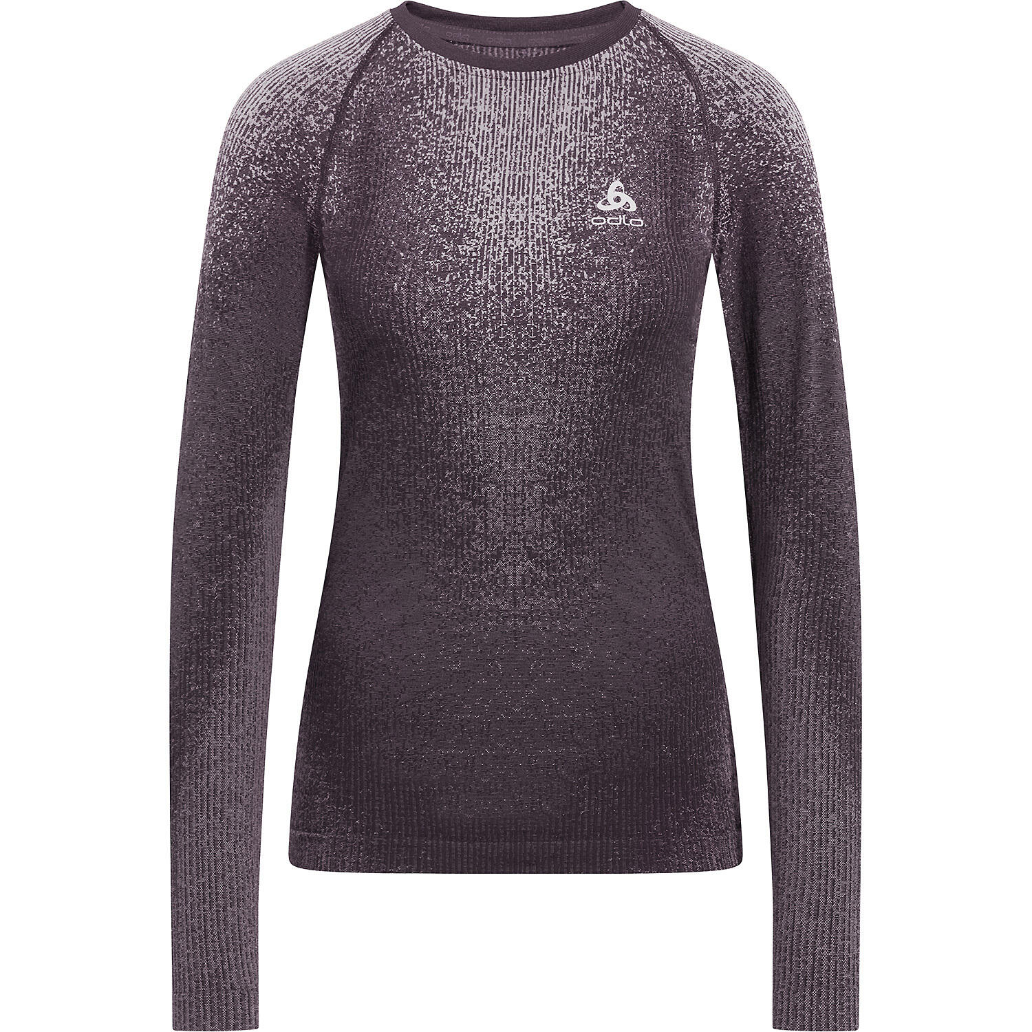 Bluza termoaktywna damska Odlo Performance Warm Blackcomb BL Top Crew Neck LS