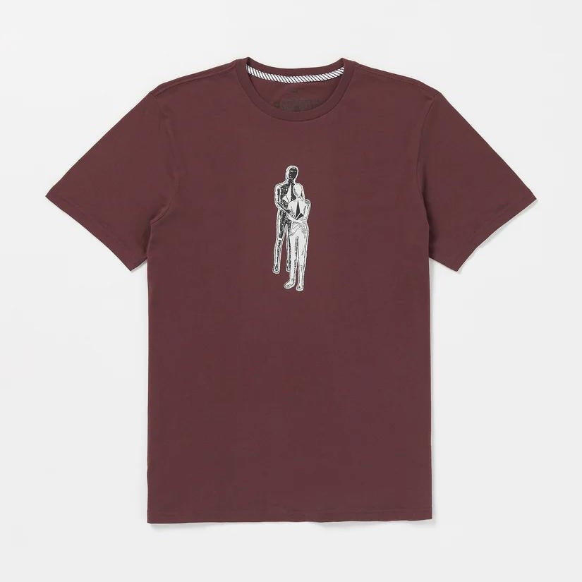 Koszulka Volcom Held merlot