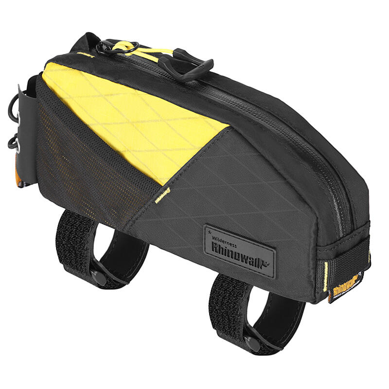 Torba rowerowa na ramę płetwa Rhinowalk BHD0014 1,2L rzepy/bolt on