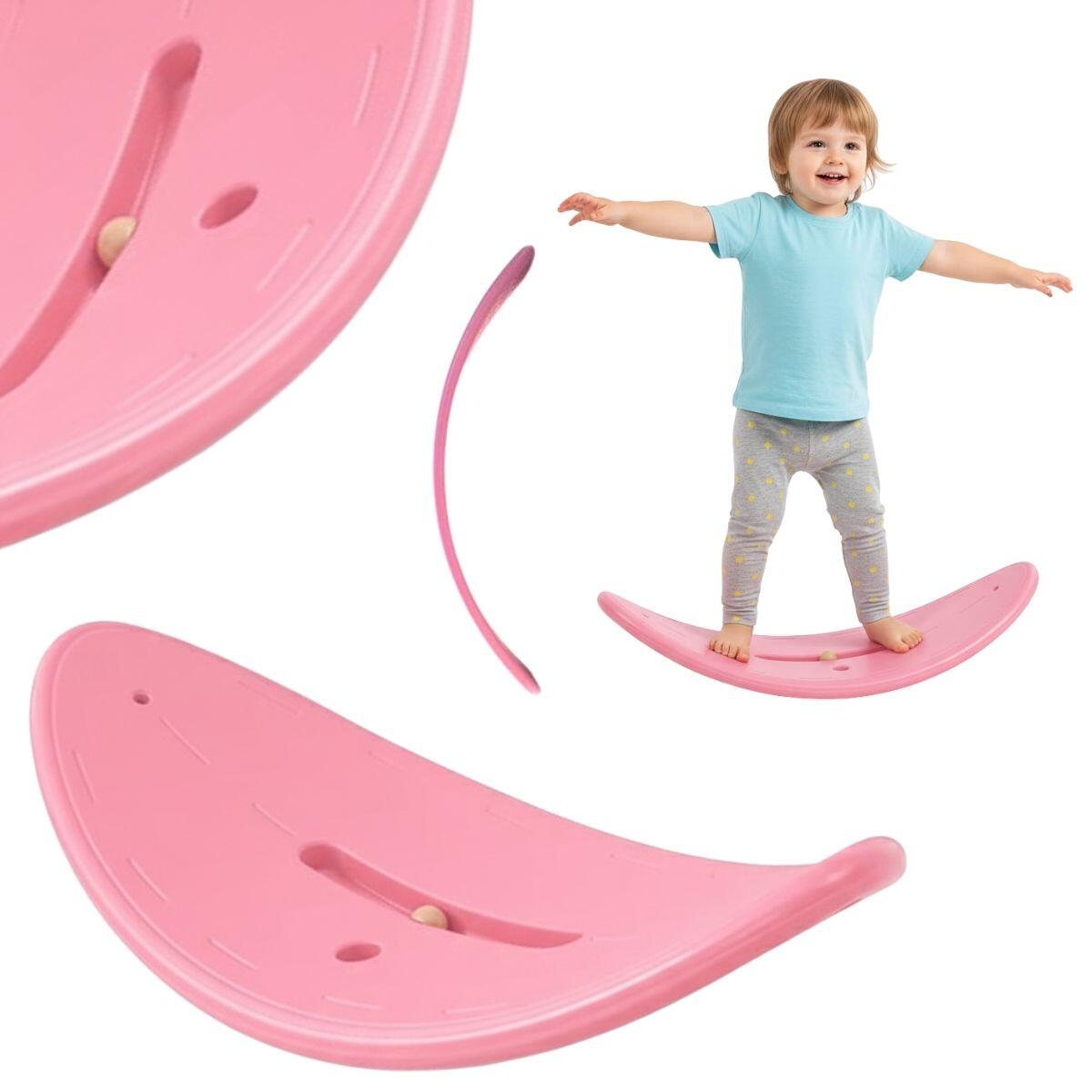 Deska Do Balansowania Yogo Big - Różowy