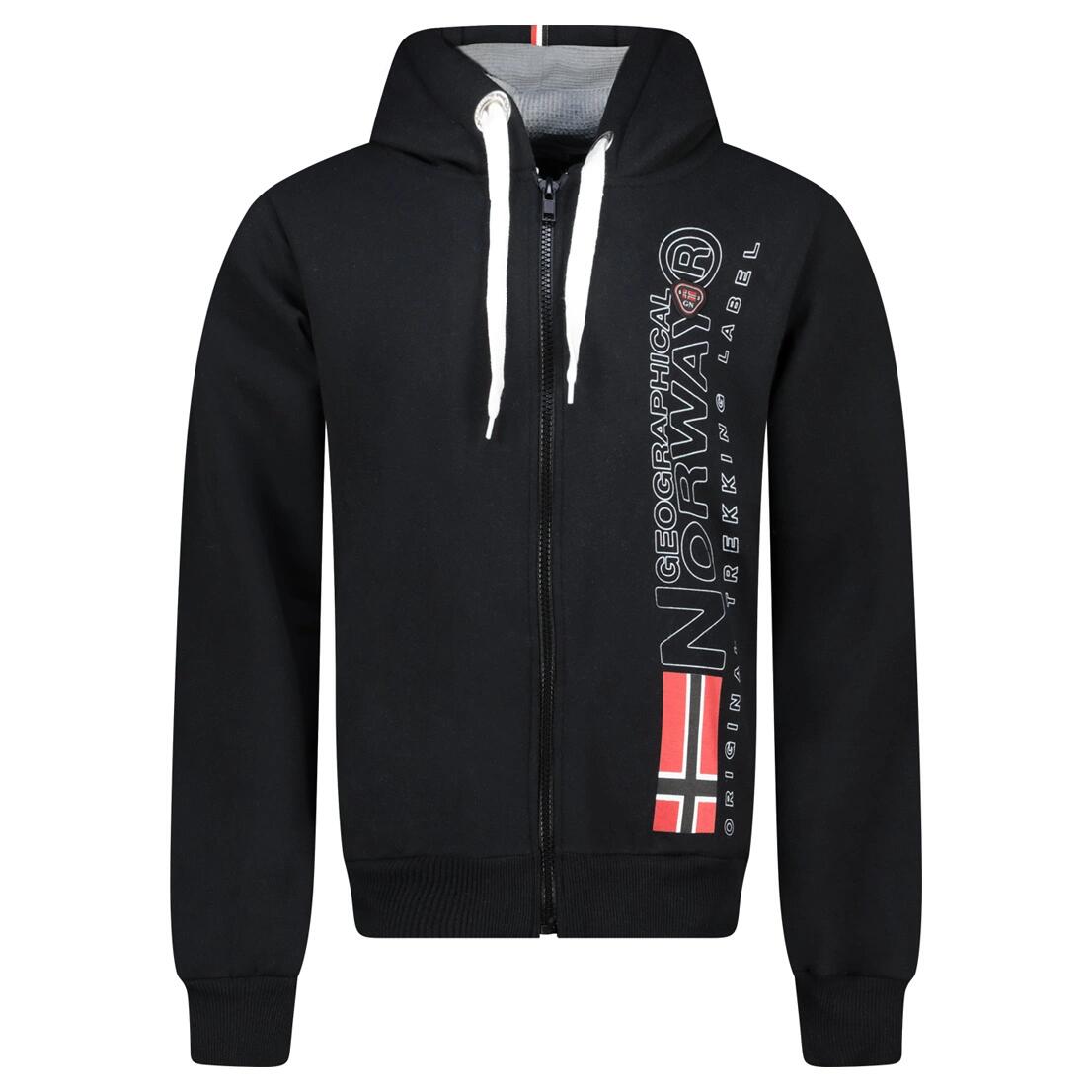 Bluza męska Geographical Norway Fogora Black czarna.