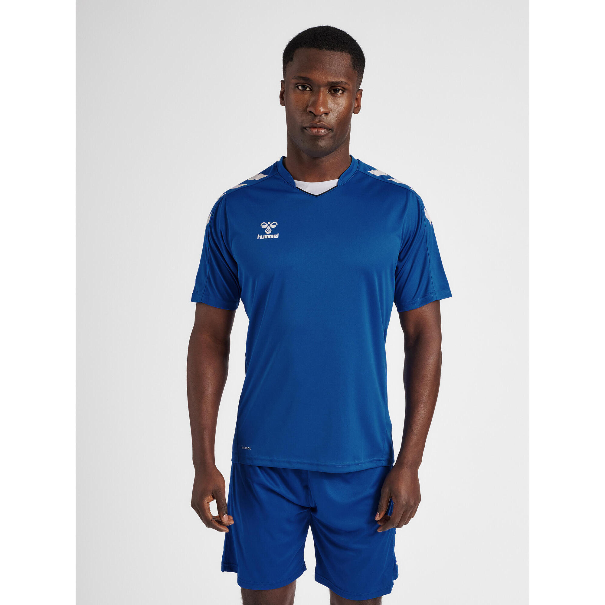 Koszulka piłkarska z krótkim rękawem męska Hummel Core XK Poly Jersey S/S