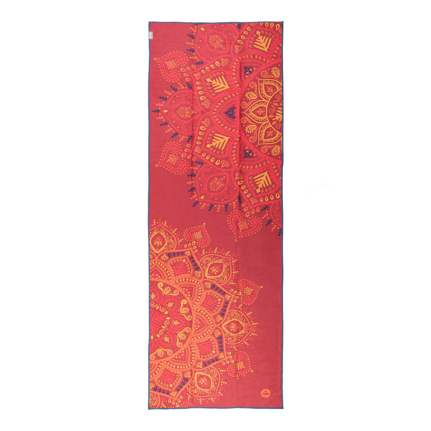 Ręcznik do jogi GRIP Mandala Red 183 x 61 cm