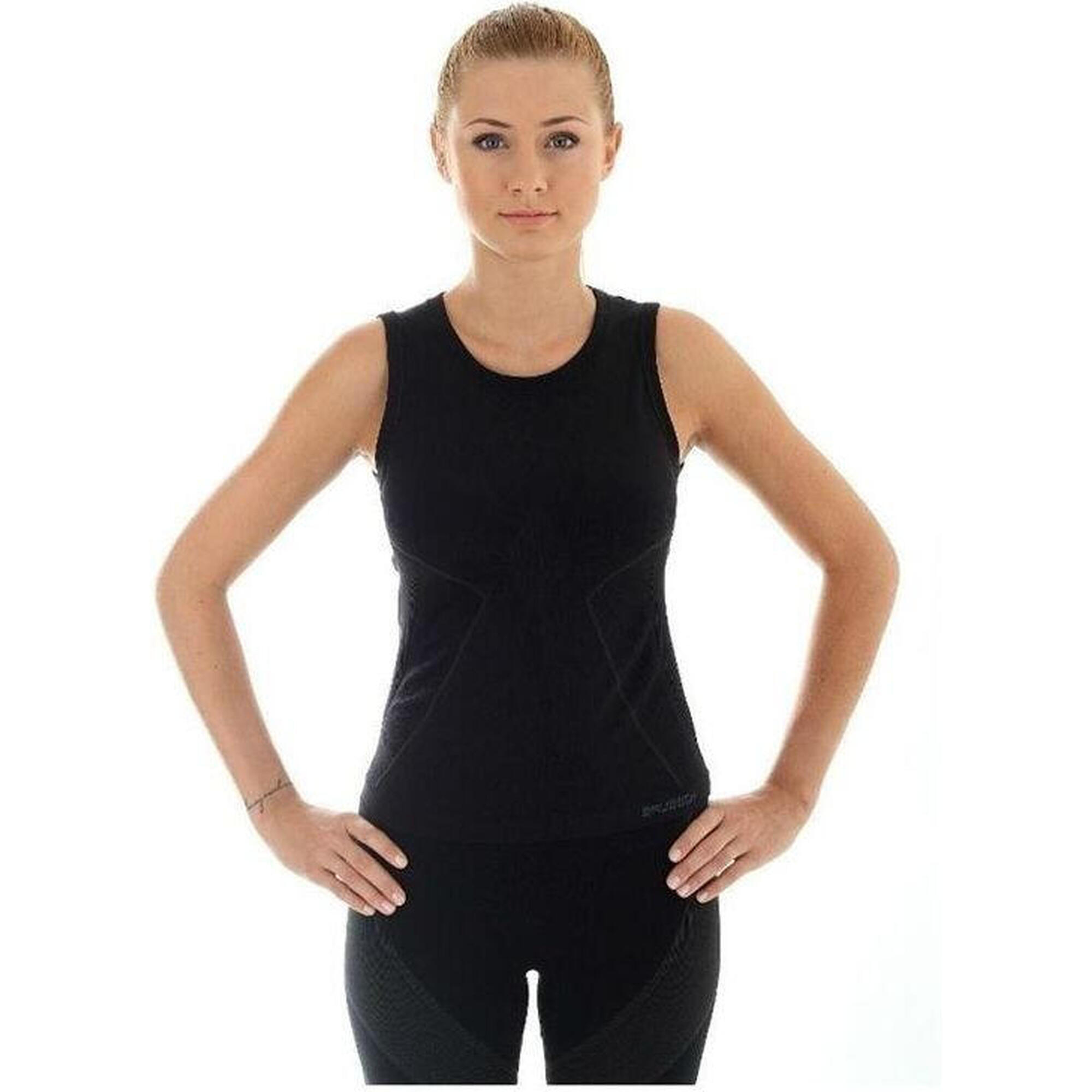 Bezrękawnik damski Brubeck Aerate czarny S SL10020