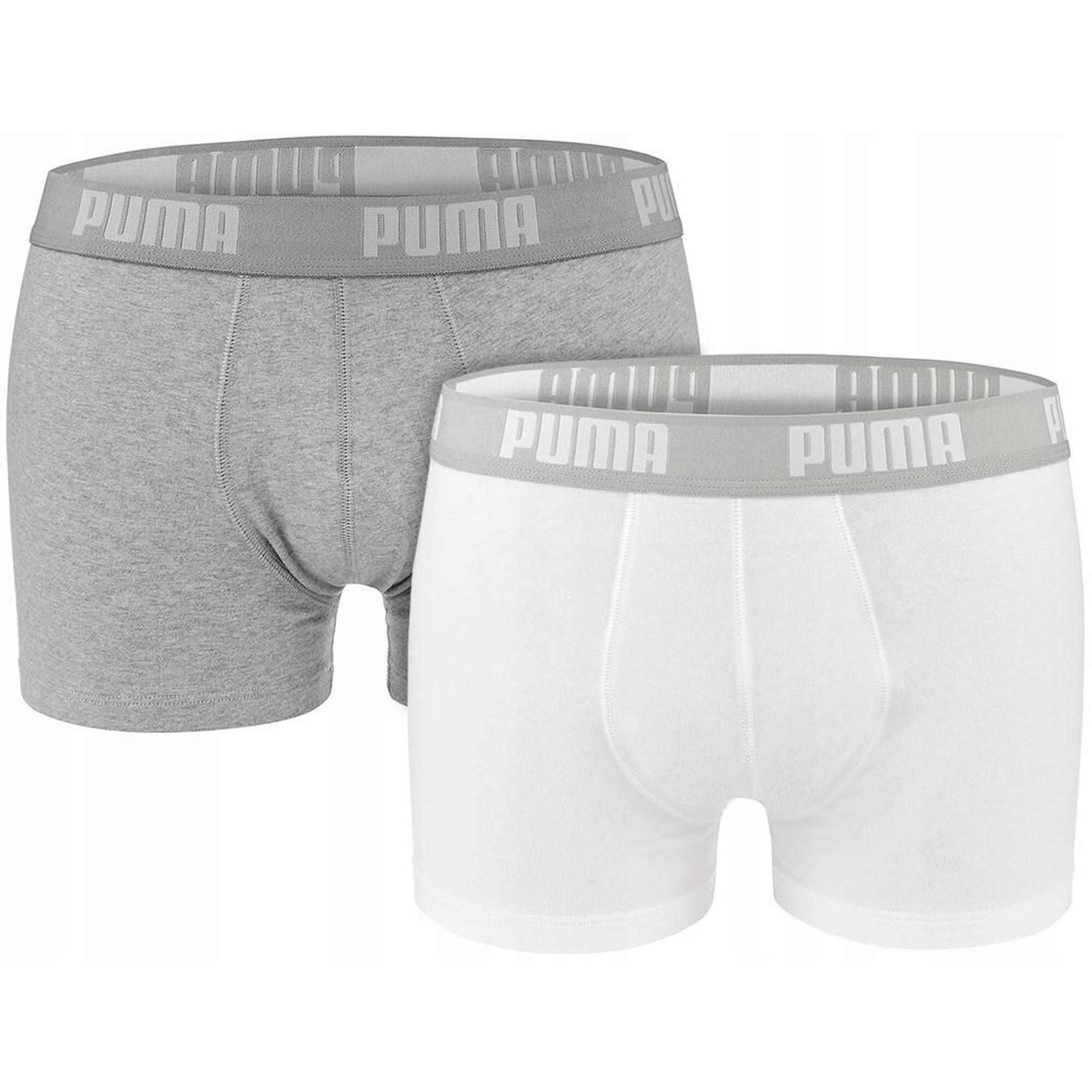 Bokserki majtki męskie bawełniane 2 pary PUMA Boxer Trunks