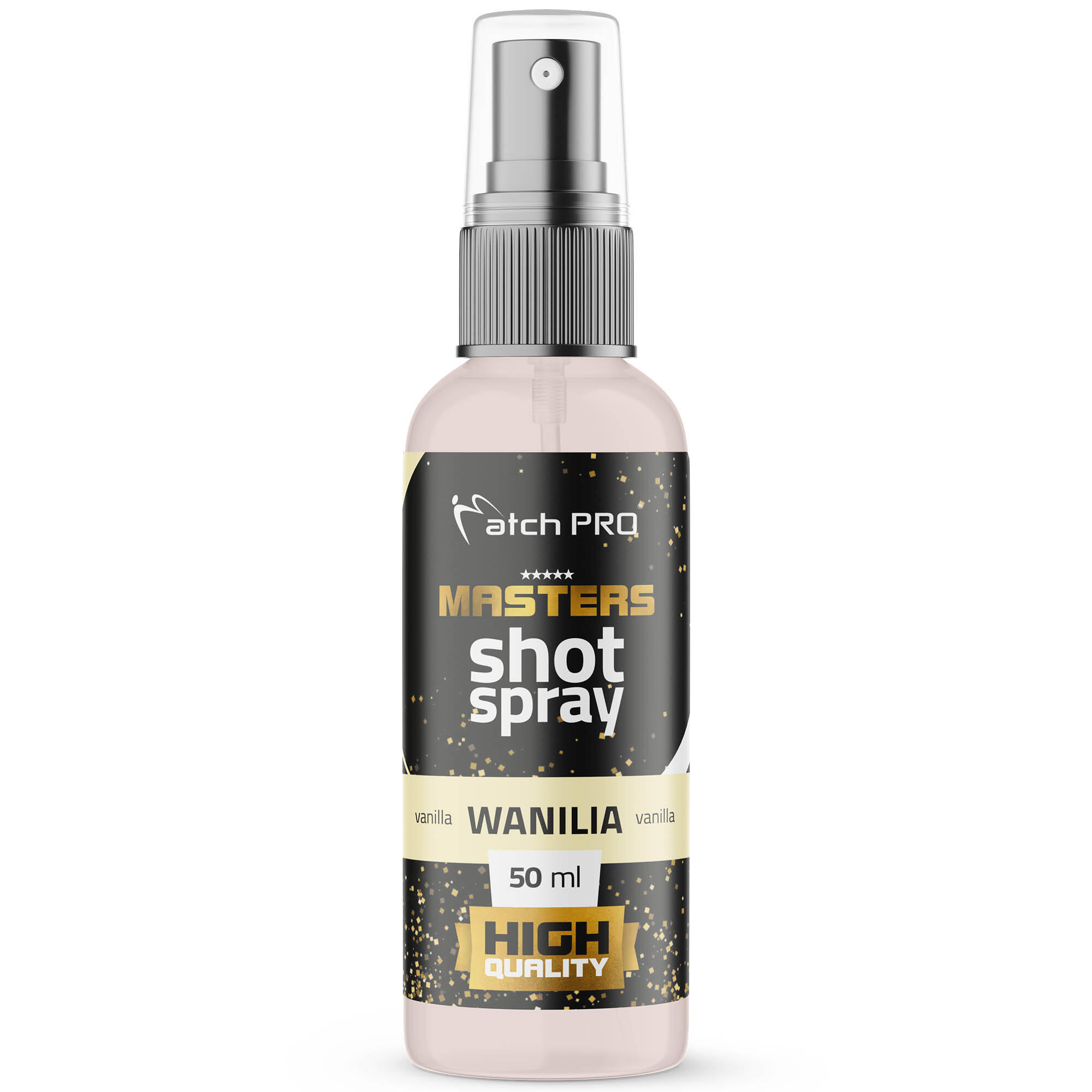 Spray Dodatek Do Przynęt Kulek Matchpro Masters Shot Wanilia 50Ml