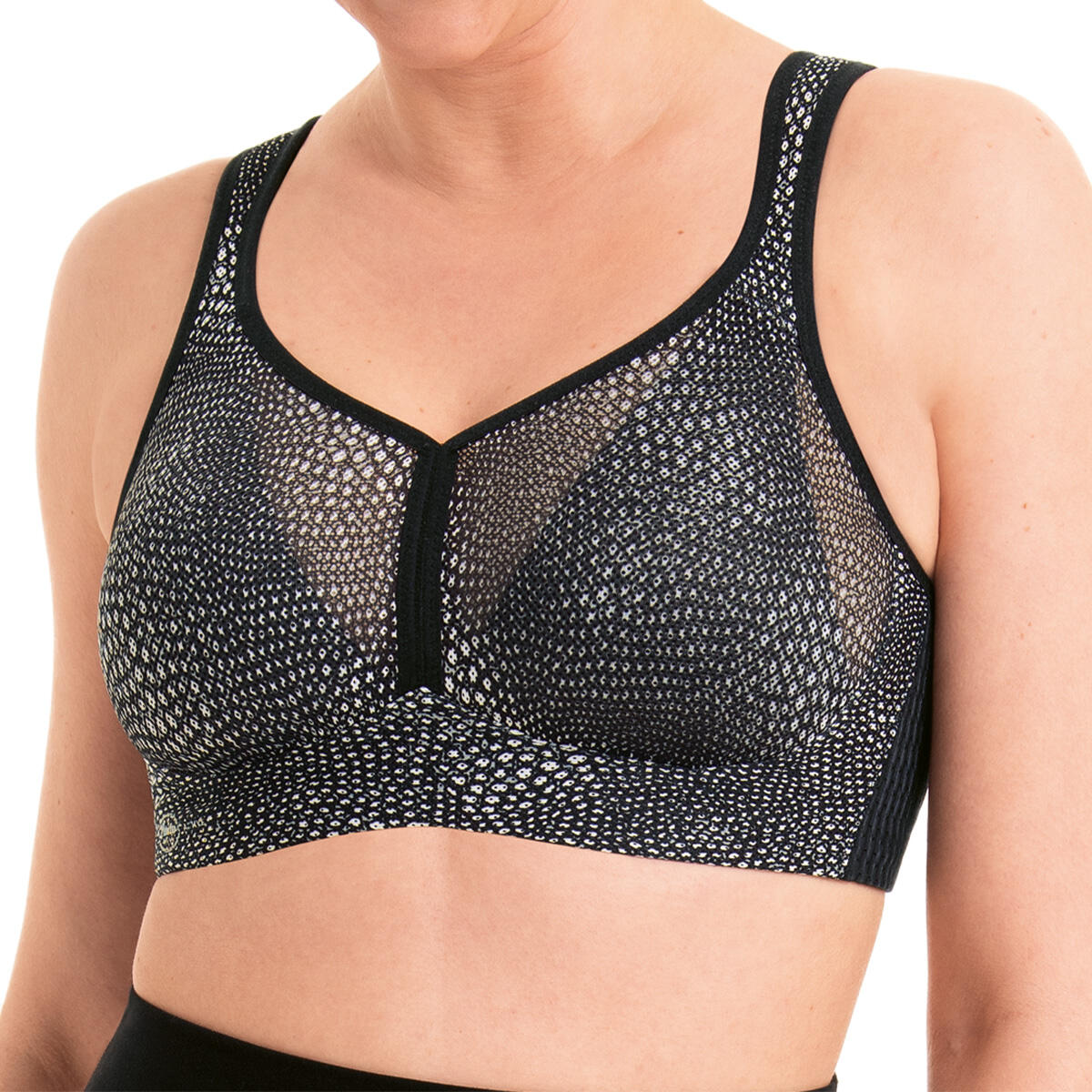 Stanik do biegania Air Control mit Delta Pad z wysokim poziomem podtrzymywania