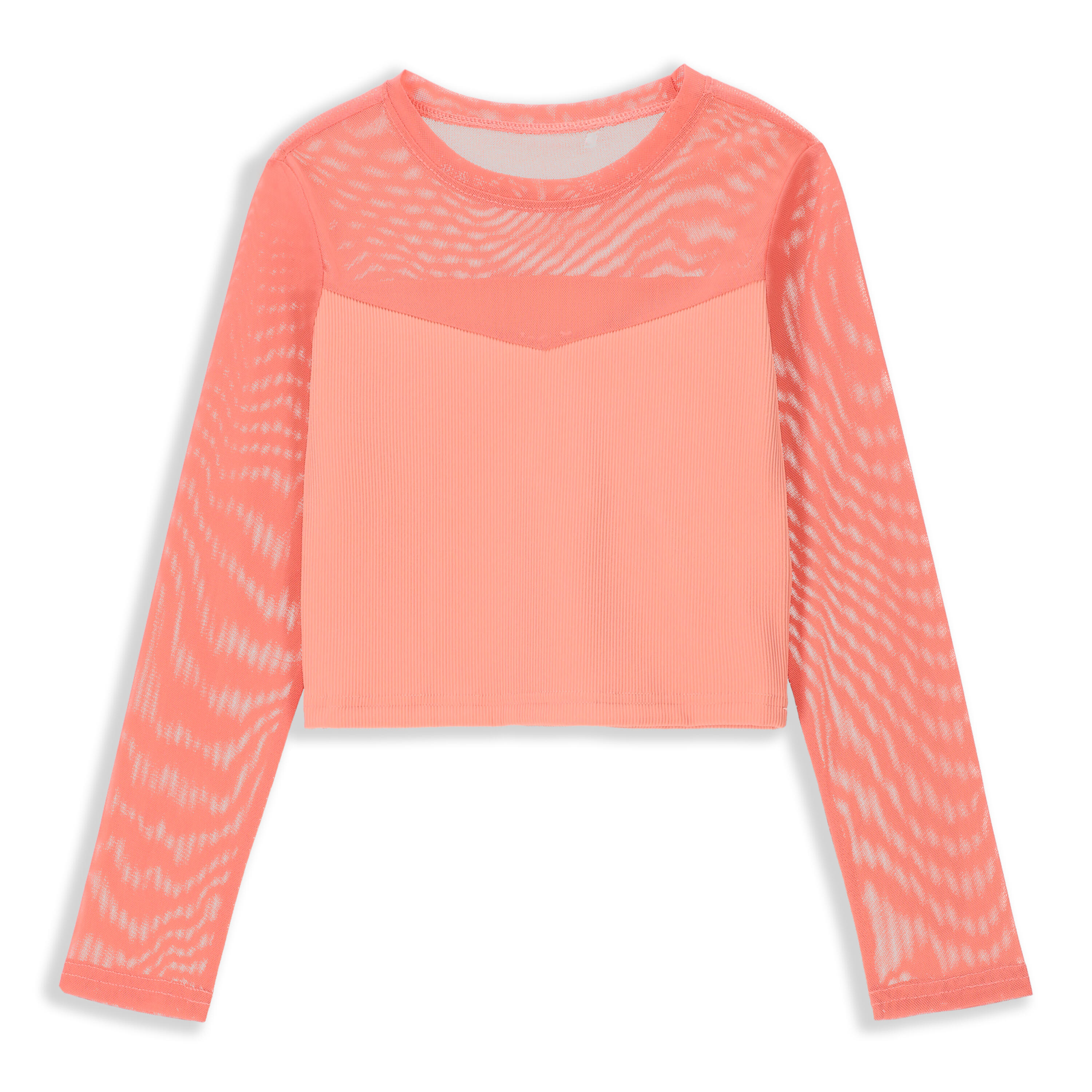 Koszulka sportowa dziecięca Lemon Explore WL4 crop top