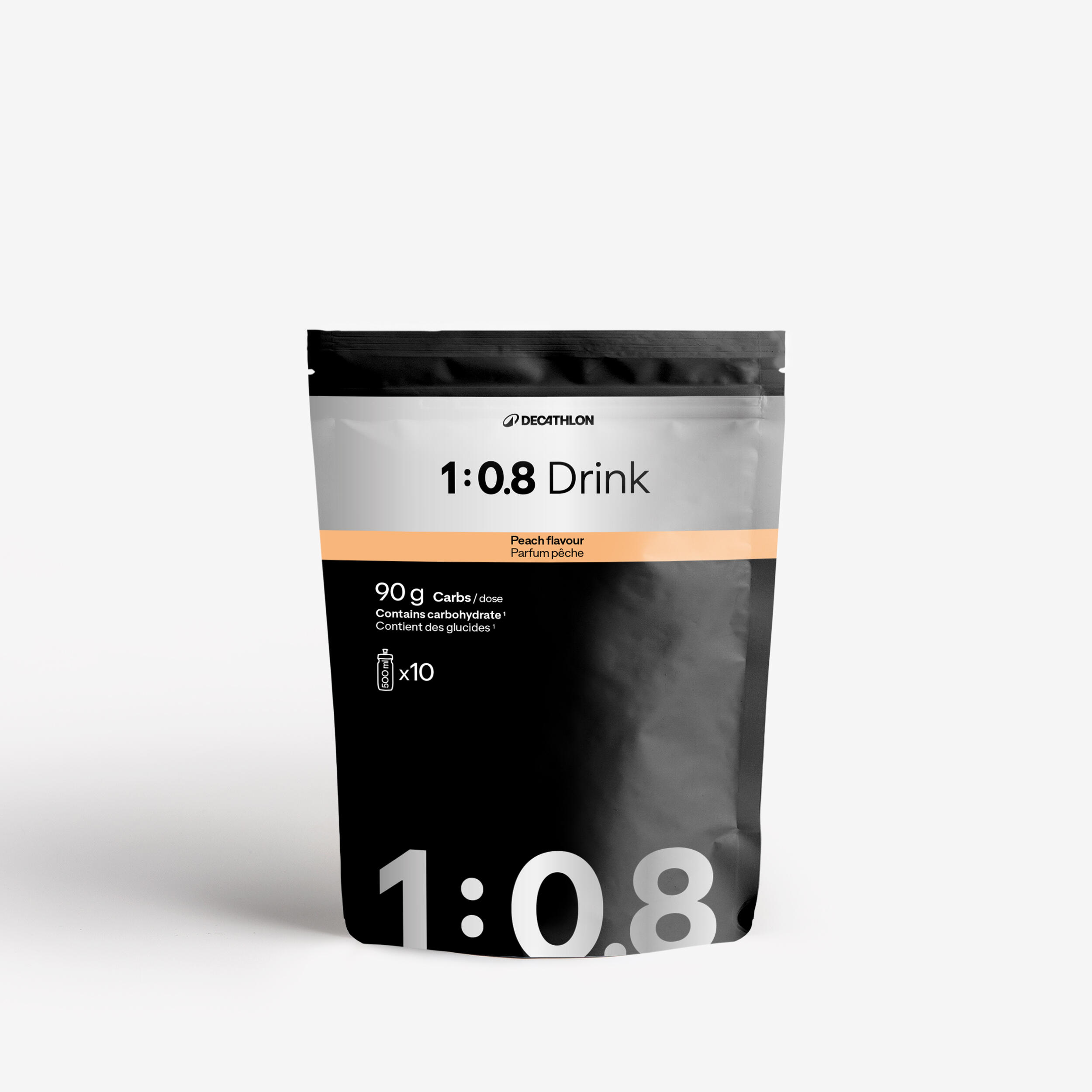 Napój 1:0.8 owoce brzoskwinia 1 kg opracowany wspólnie z Decathlon CMA CGM