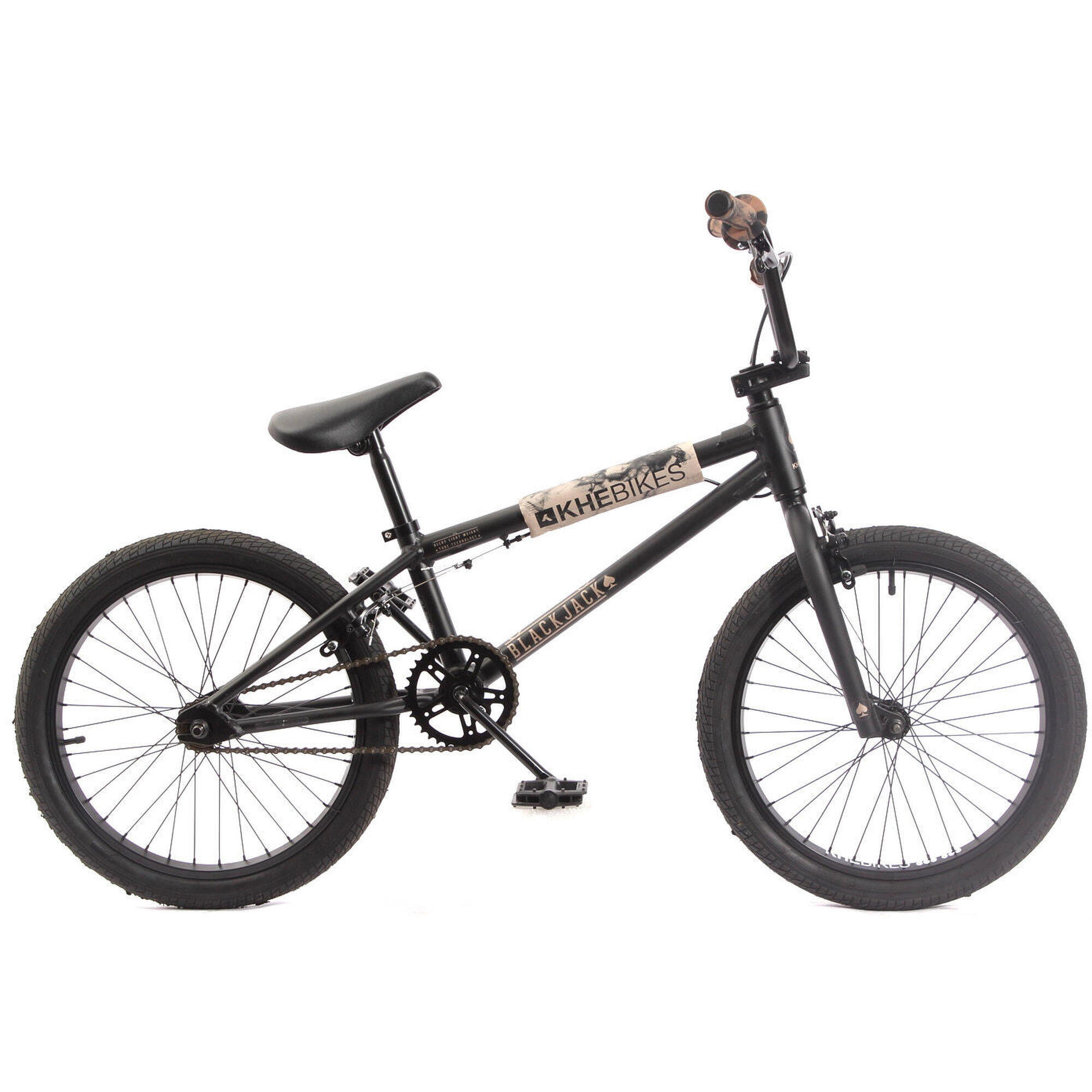 Rower Bmx Black Jack Dzieci Czarny 10,2Kg 20 Cali Khebikes