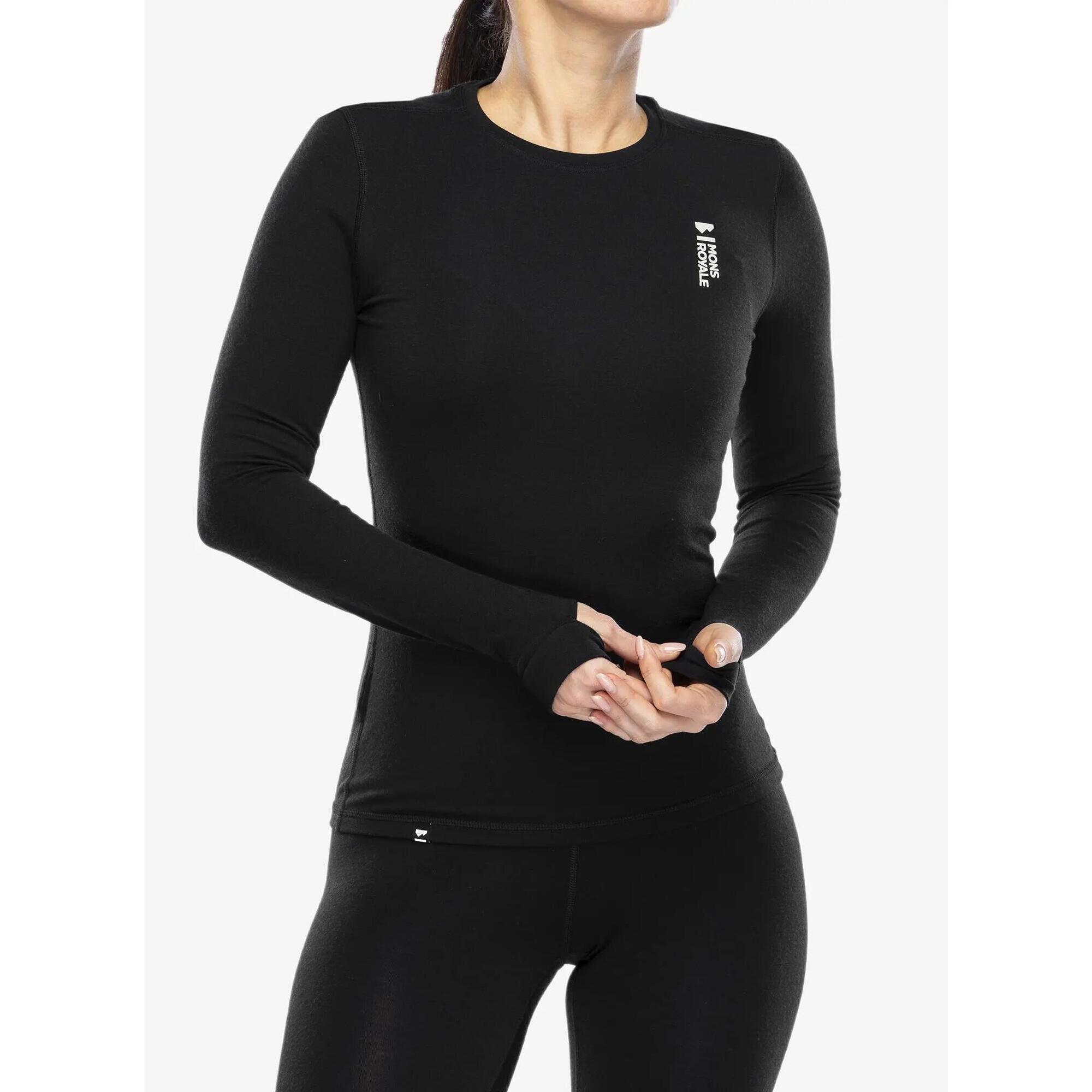 Bluza termoaktywna damska Mons Royale Cascade Merino Flex 200 LS