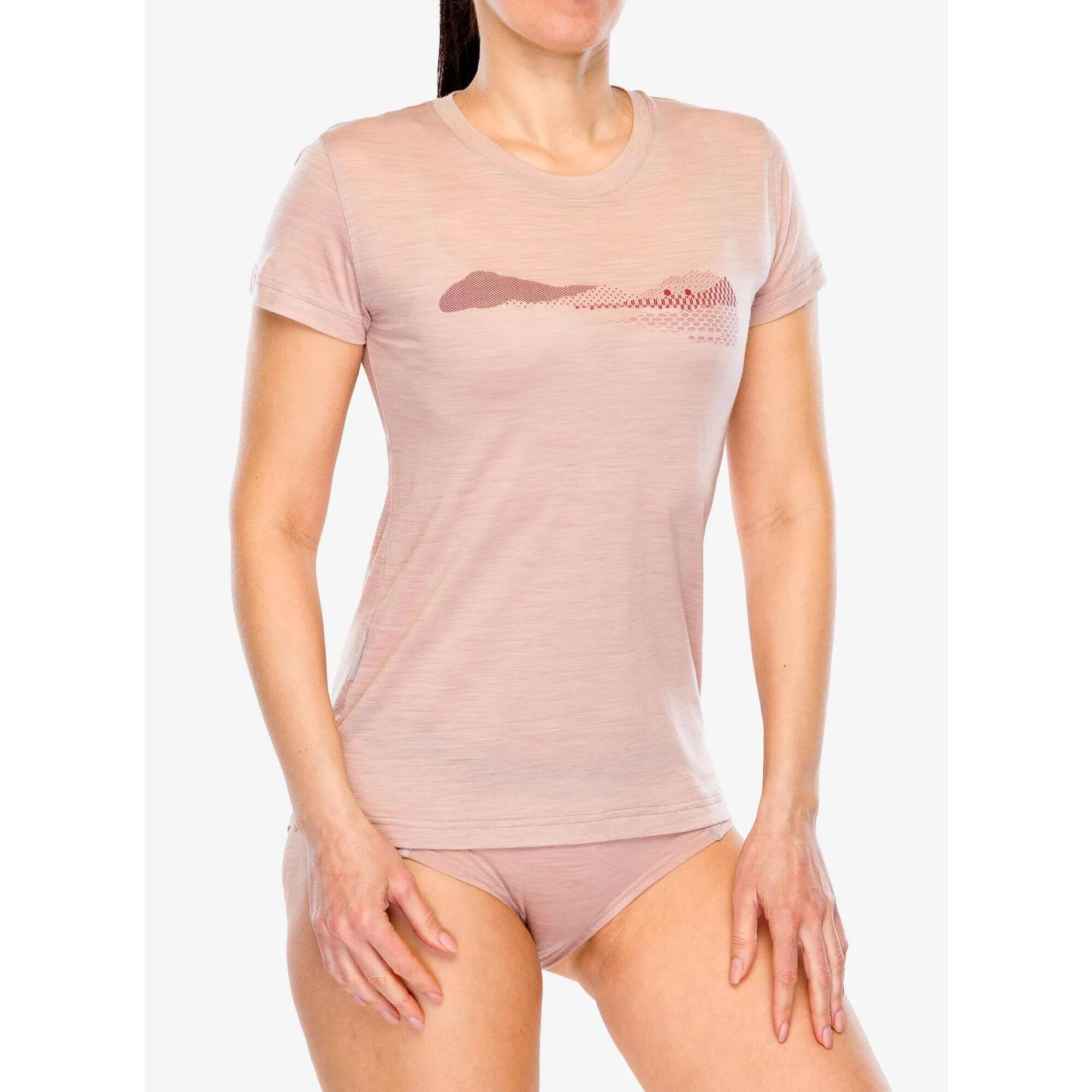 Koszulka merino damska Sensor Merino Air Hills SS Tee