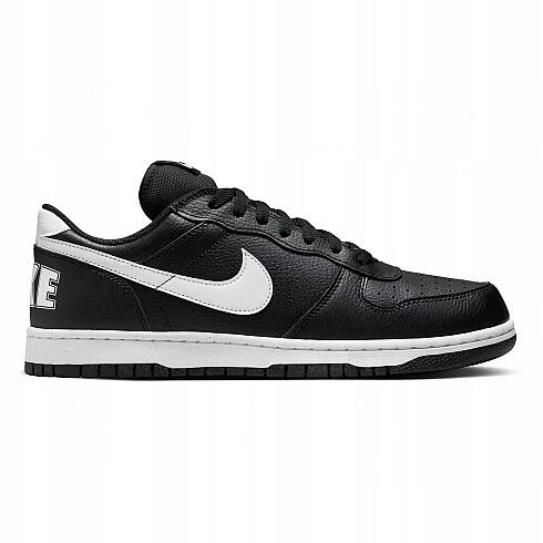 BUTY męskie NIKE Big Low 355152-016 czarne skóra 41